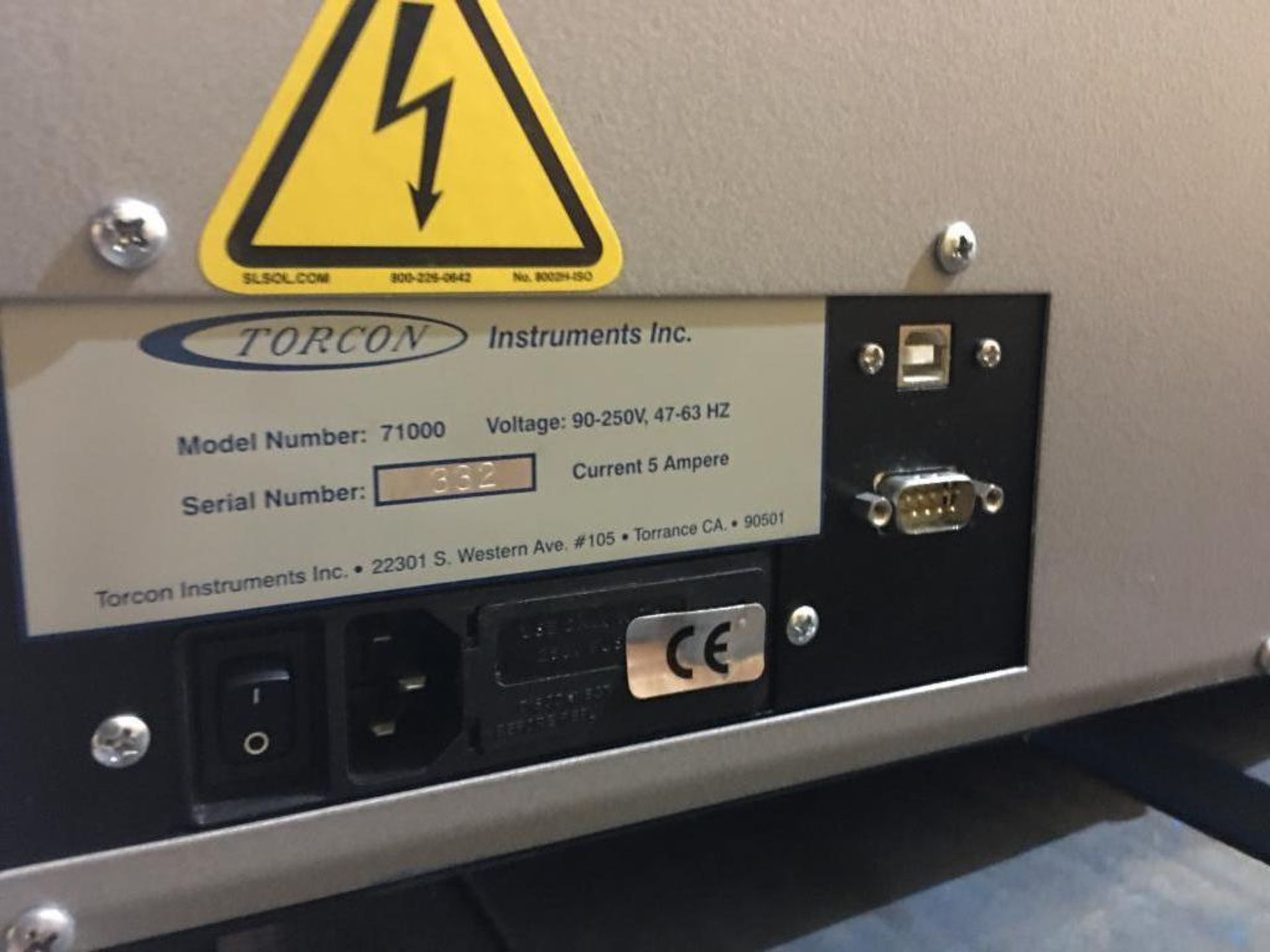 Torcon Instruments Omnilog Biochemical ID machine {Located in Omaha, NE} - Image 8 of 8