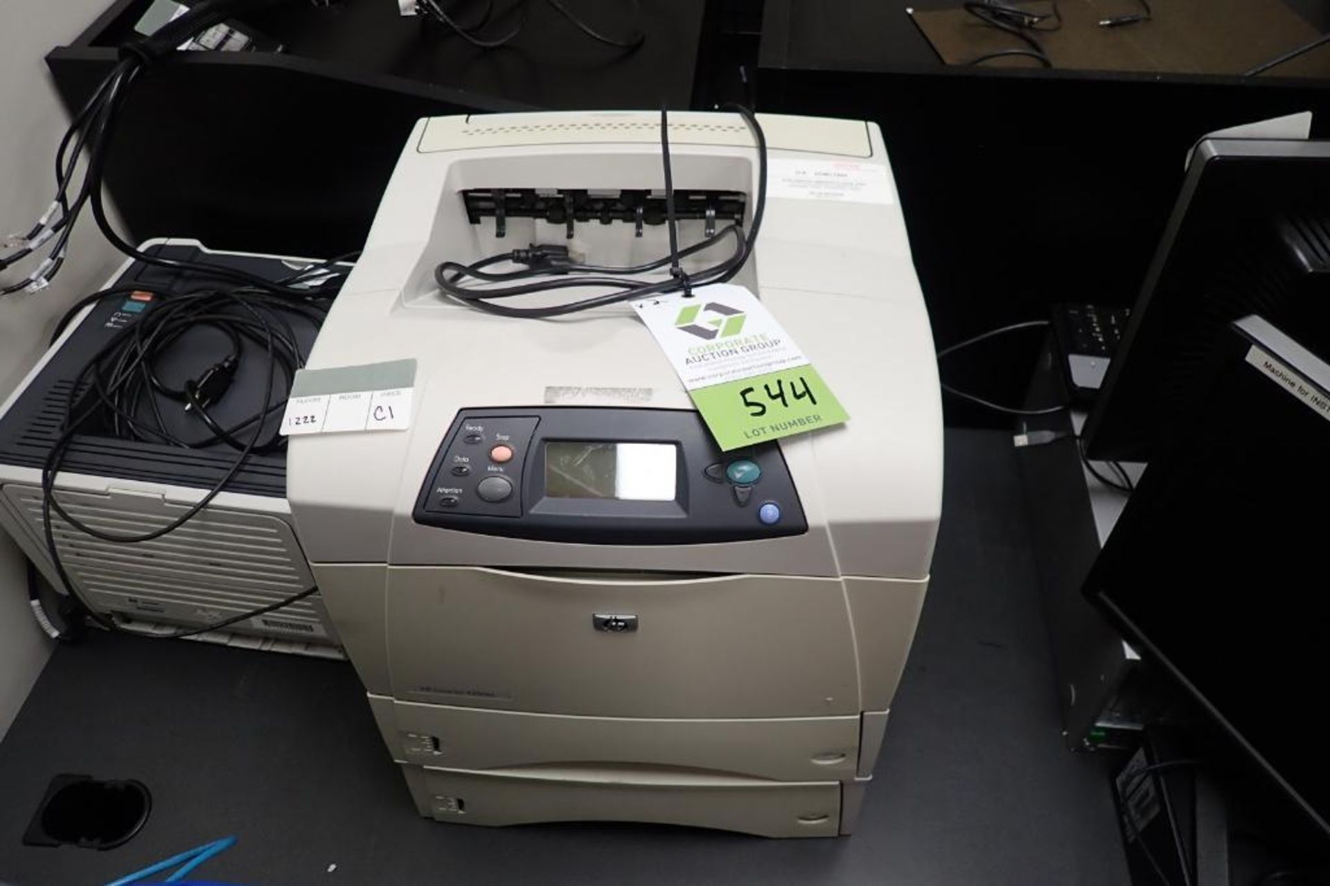 (2) HP laser printers - Image 2 of 7