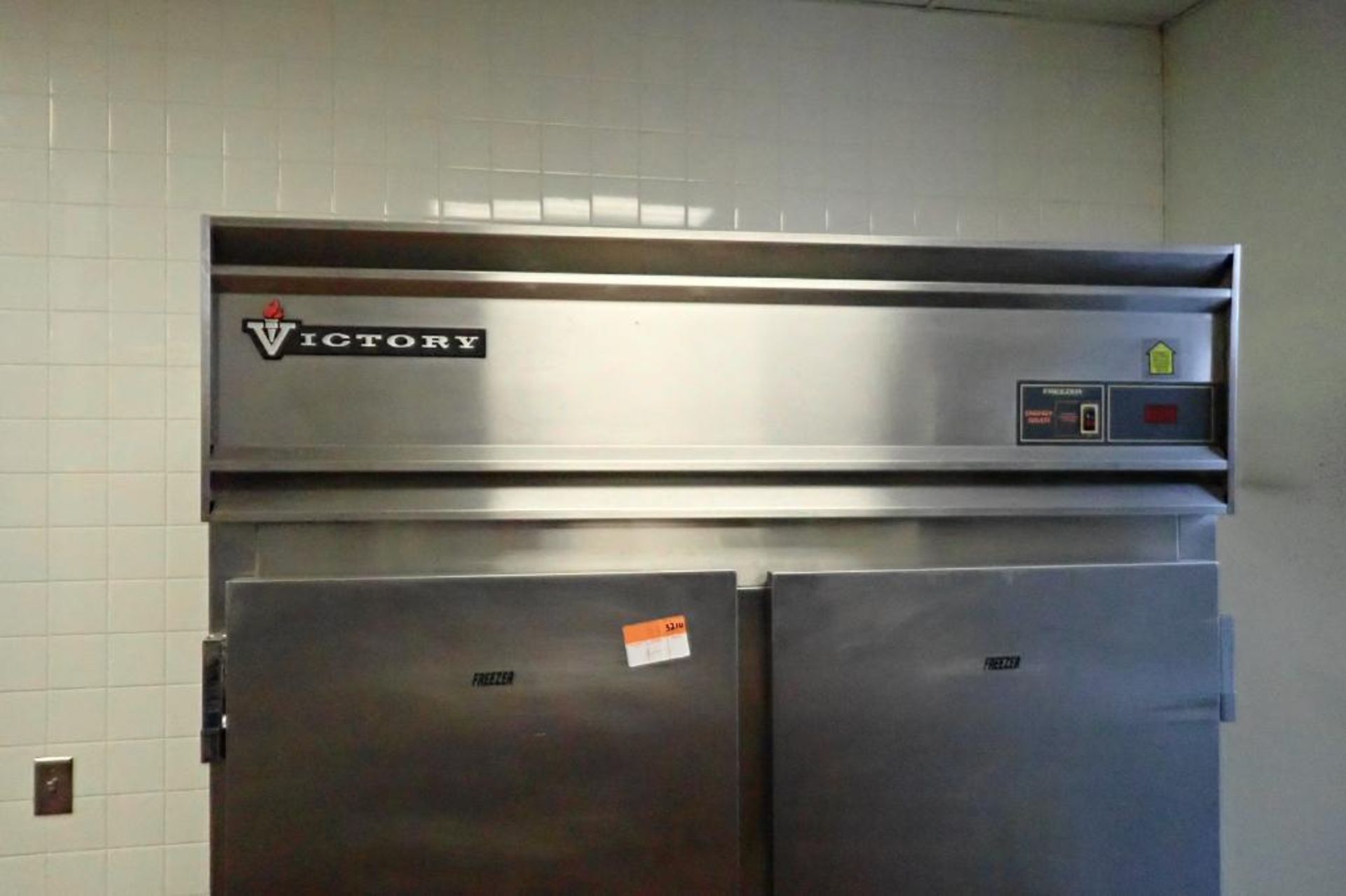 Victory 2 door freezer, Model FSA-2D-S7, SN H0271100, 52 in. wide x 32 in. deep x 84 in. tall, on ca - Image 2 of 6