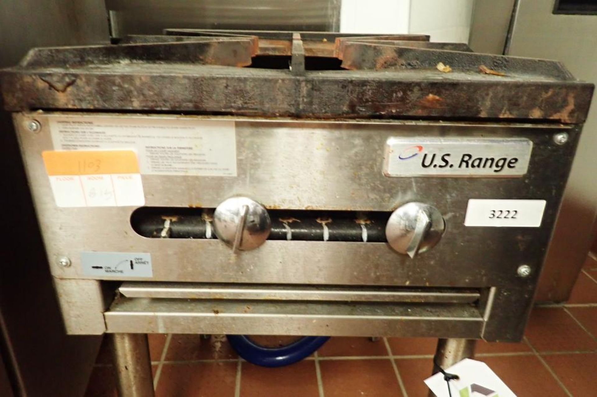 US Range stock pot cooker, 18 in. wide x 21 in. deep x 25 in. tall - Image 3 of 4