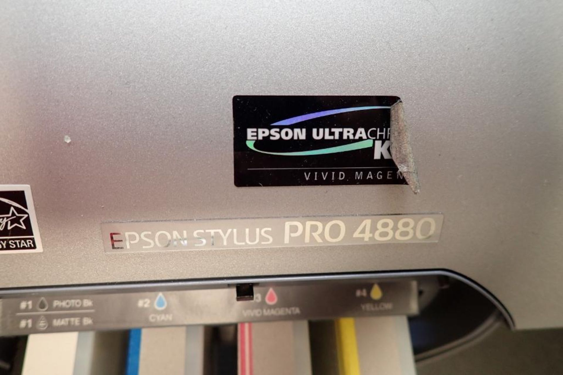 Epson stylus pro 4880 ink jet printer - Image 4 of 4