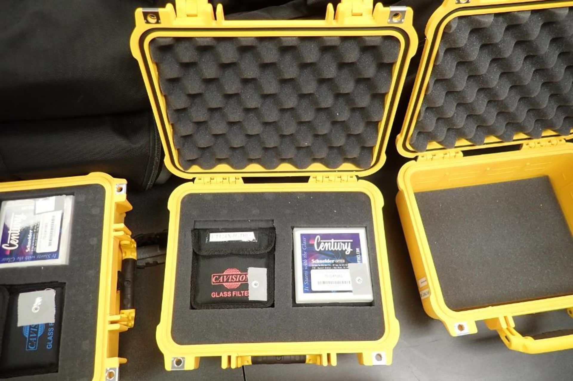 Pelican 1400 case with misc. audio video accessories - Image 12 of 14