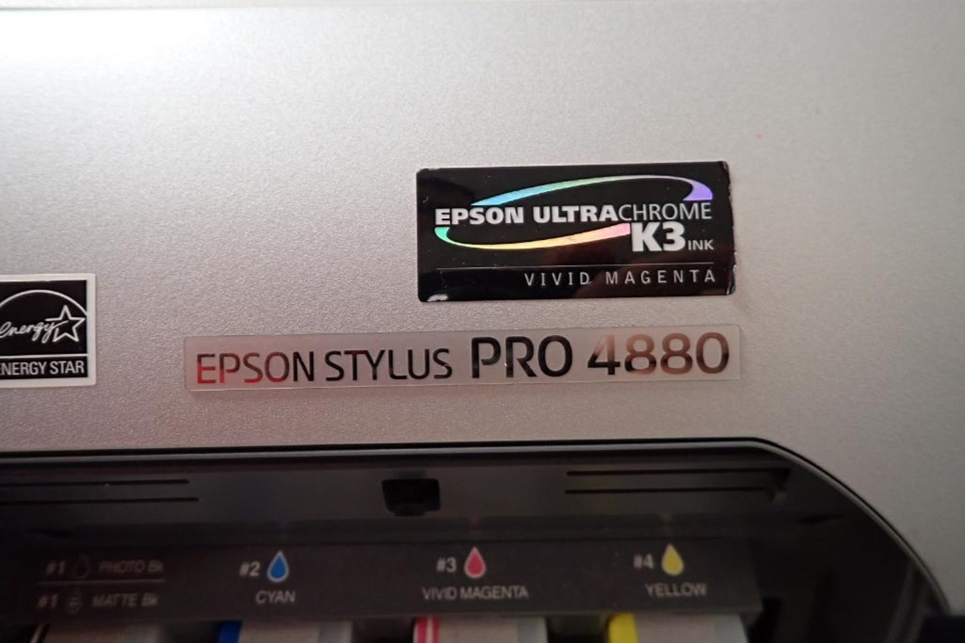 Epson stylus pro 4880 ink jet printer - Image 5 of 5