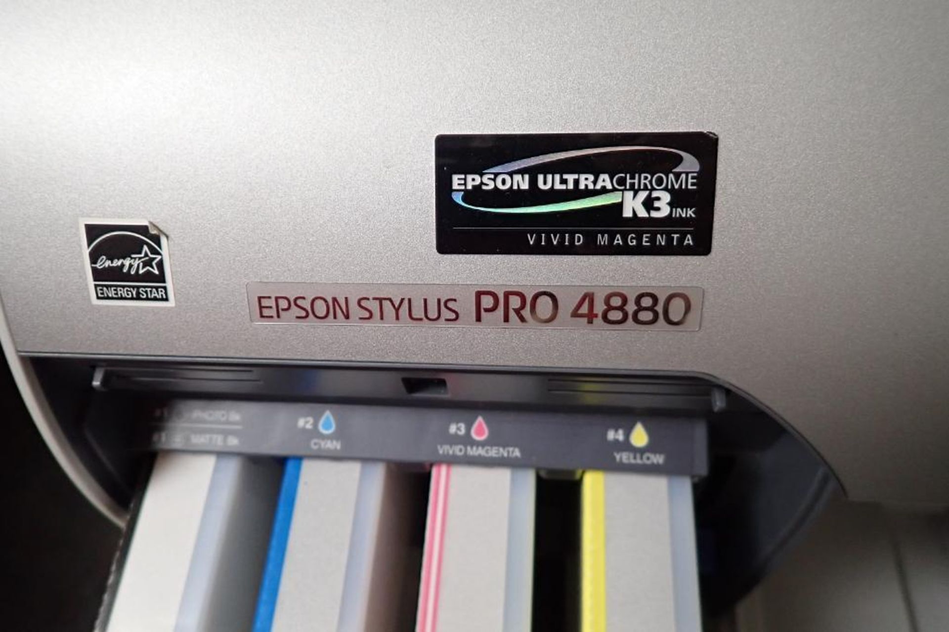 Epson stylus pro 4880 ink jet printer - Image 4 of 4