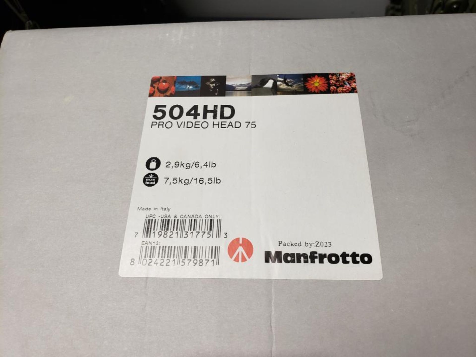Manfrotto 504HD pro video head 75 - Image 6 of 9