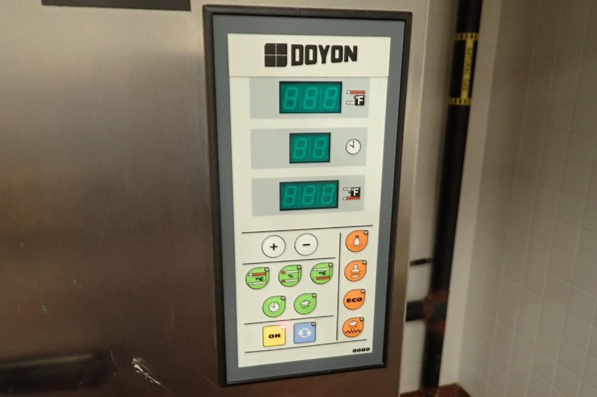 Doyon SM 3 tier oven, Model 2T3, SN 104599, 208 volt, 3 phase, 54 in. wide x 39 in. deep x 73 in. ta - Image 5 of 7