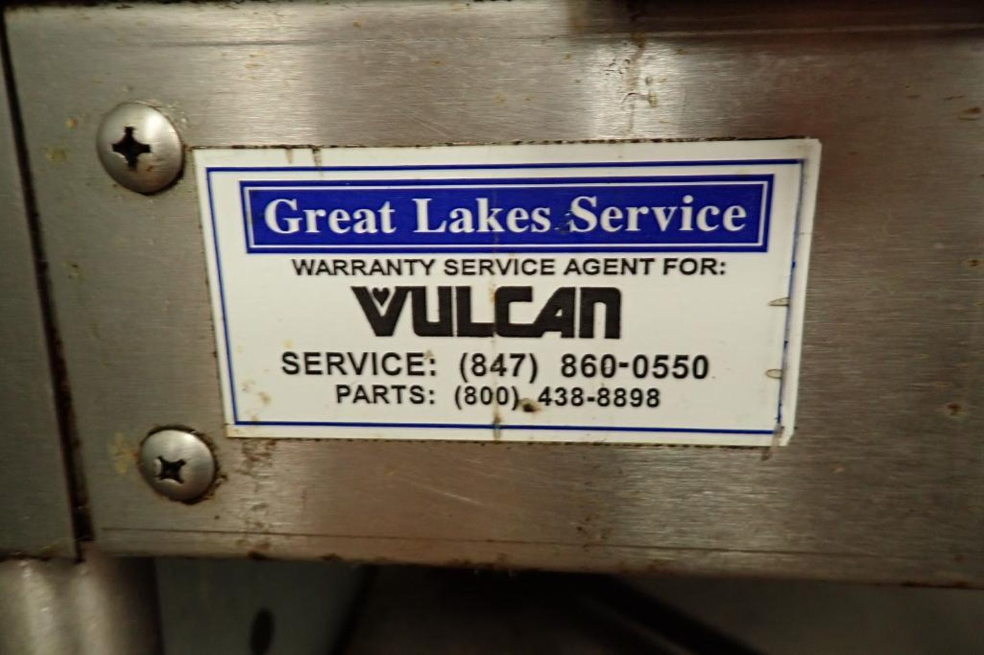 Vulcan grill, natural gas, 29 in. wide x 24 in. deep x 34 in. tall, on casters (bad) - Image 5 of 5