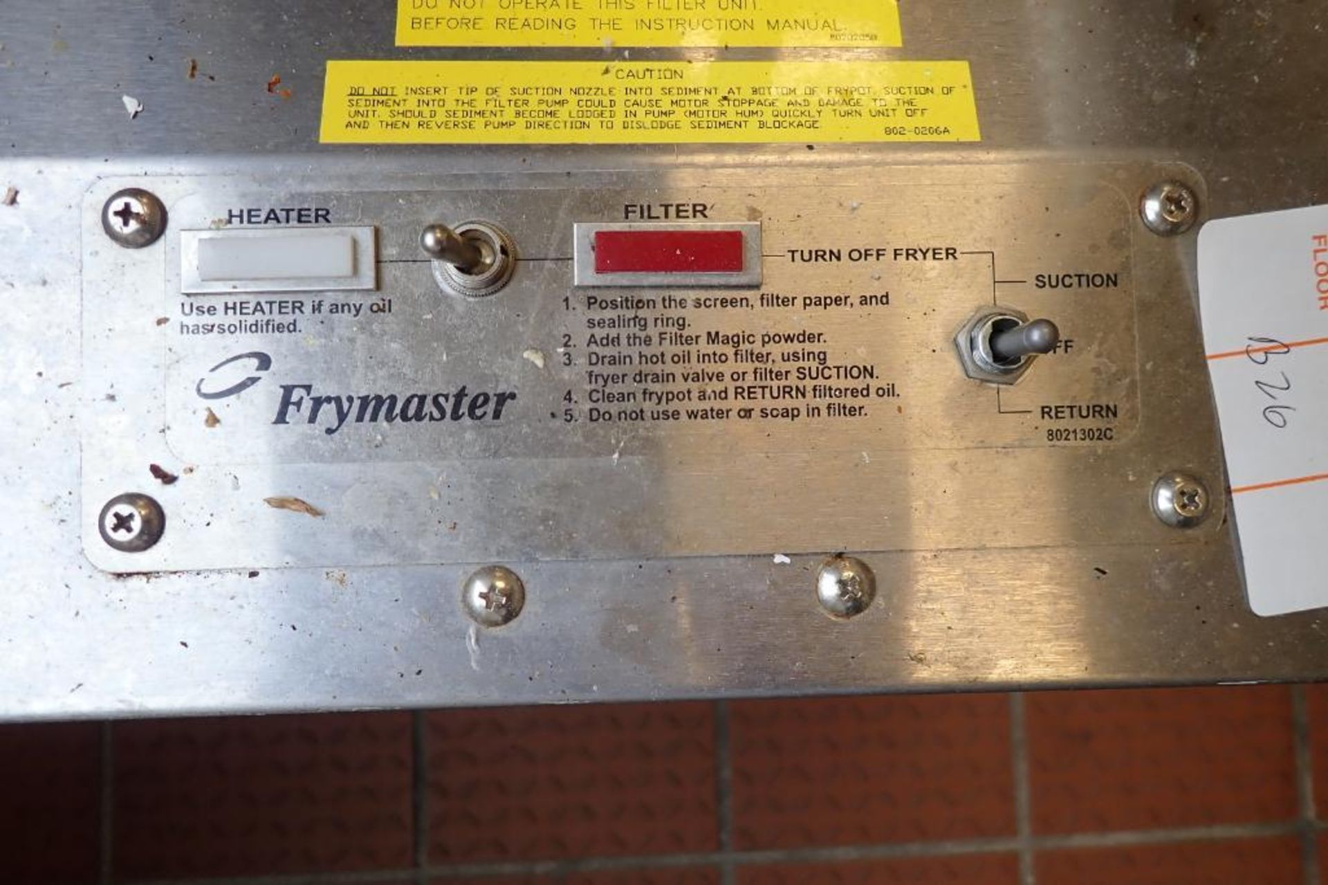 Frymaster portable fryer, Model PF50, SN 1211PF0049, electric, on casters - Image 4 of 6