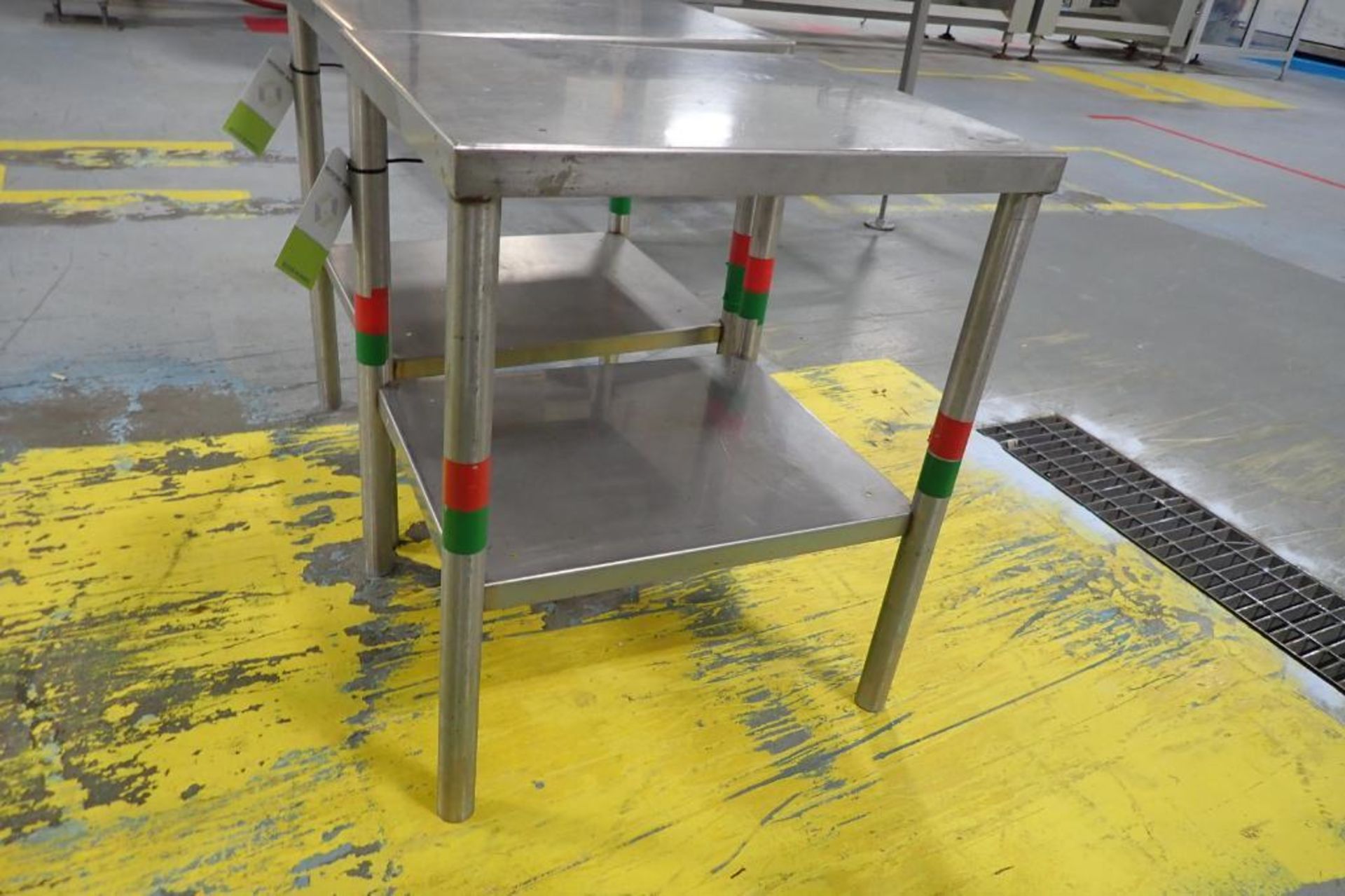 SS table, 24 in. long x 20 in. wide x 30 in. tall - ** Rigging Fee: $ 50 ** - Image 4 of 4