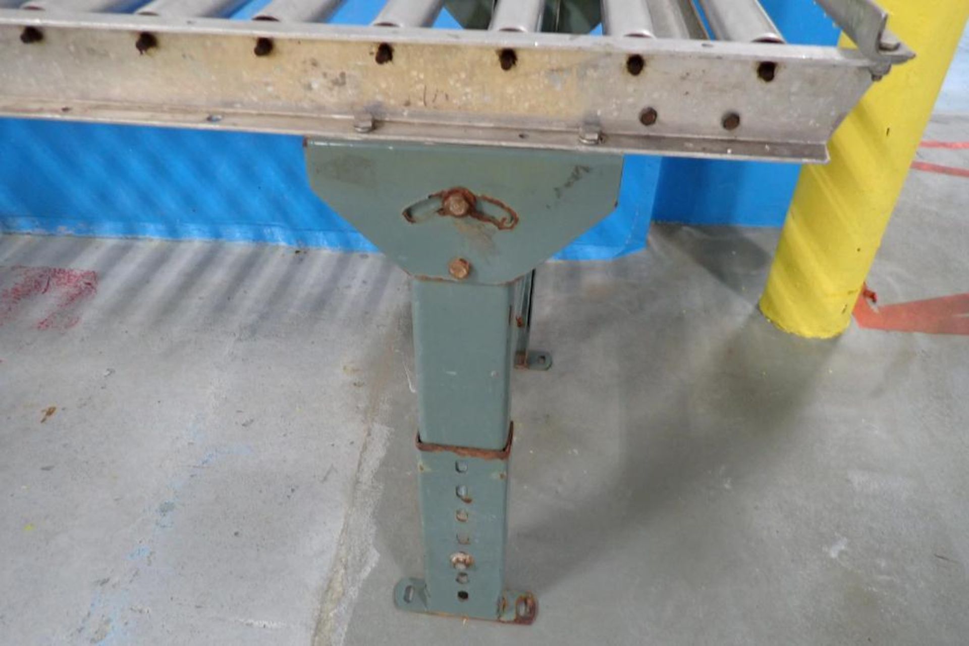 Hytrol gravity roller conveyor, 96 in. long x 15 in. wide - ** Rigging Fee: $ 50 ** - Image 4 of 4