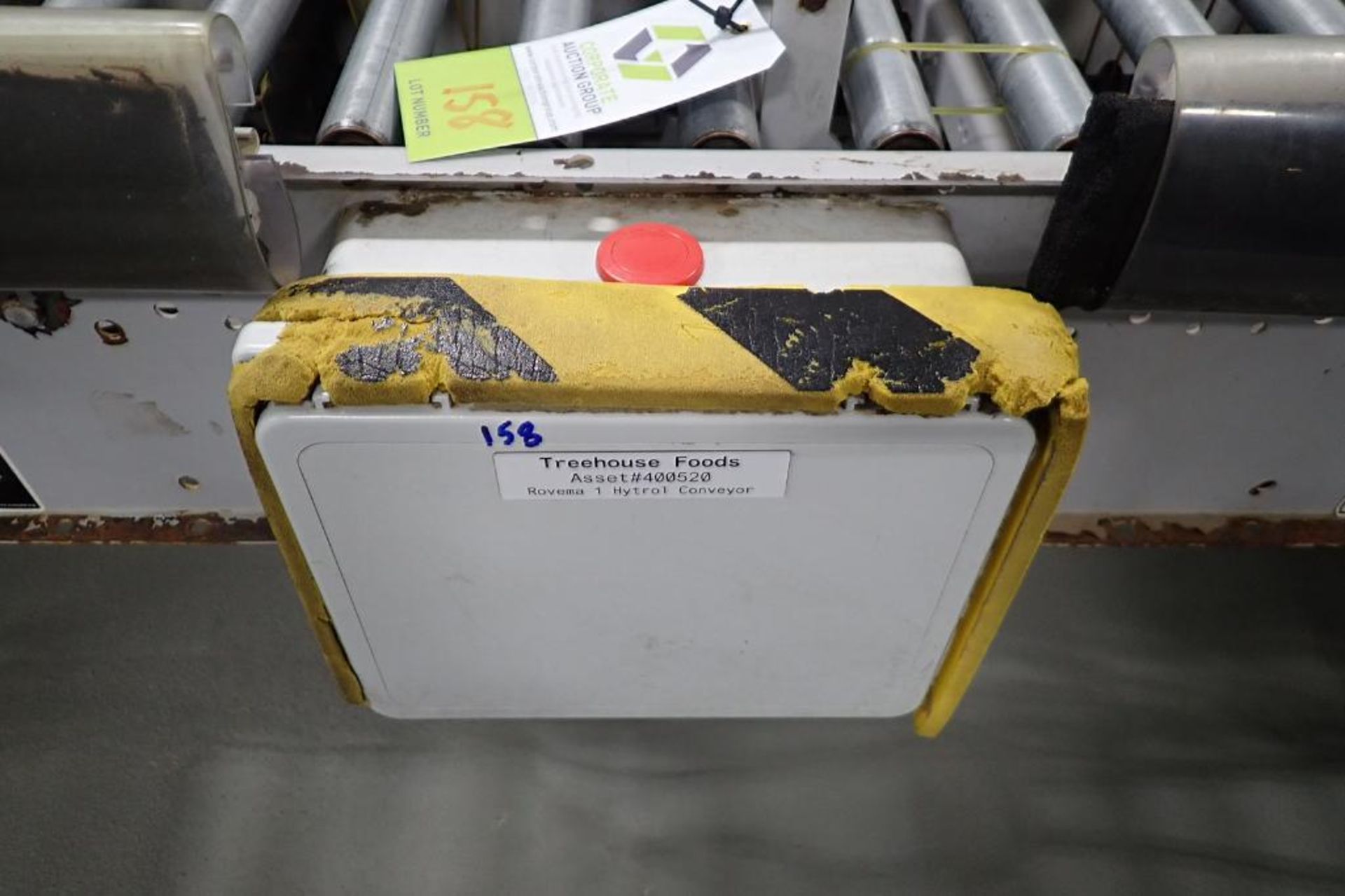 Hytrol powered roller conveyor, 74 in. long x 15 in. wide x 24 in. tall - ** Rigging Fee: $ 50 ** - Image 5 of 5