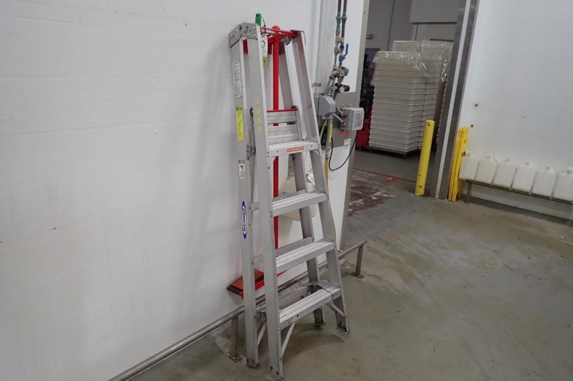 Werner 4 ft. aluminum step ladder - ** Rigging Fee: $ 10 ** - Image 2 of 2