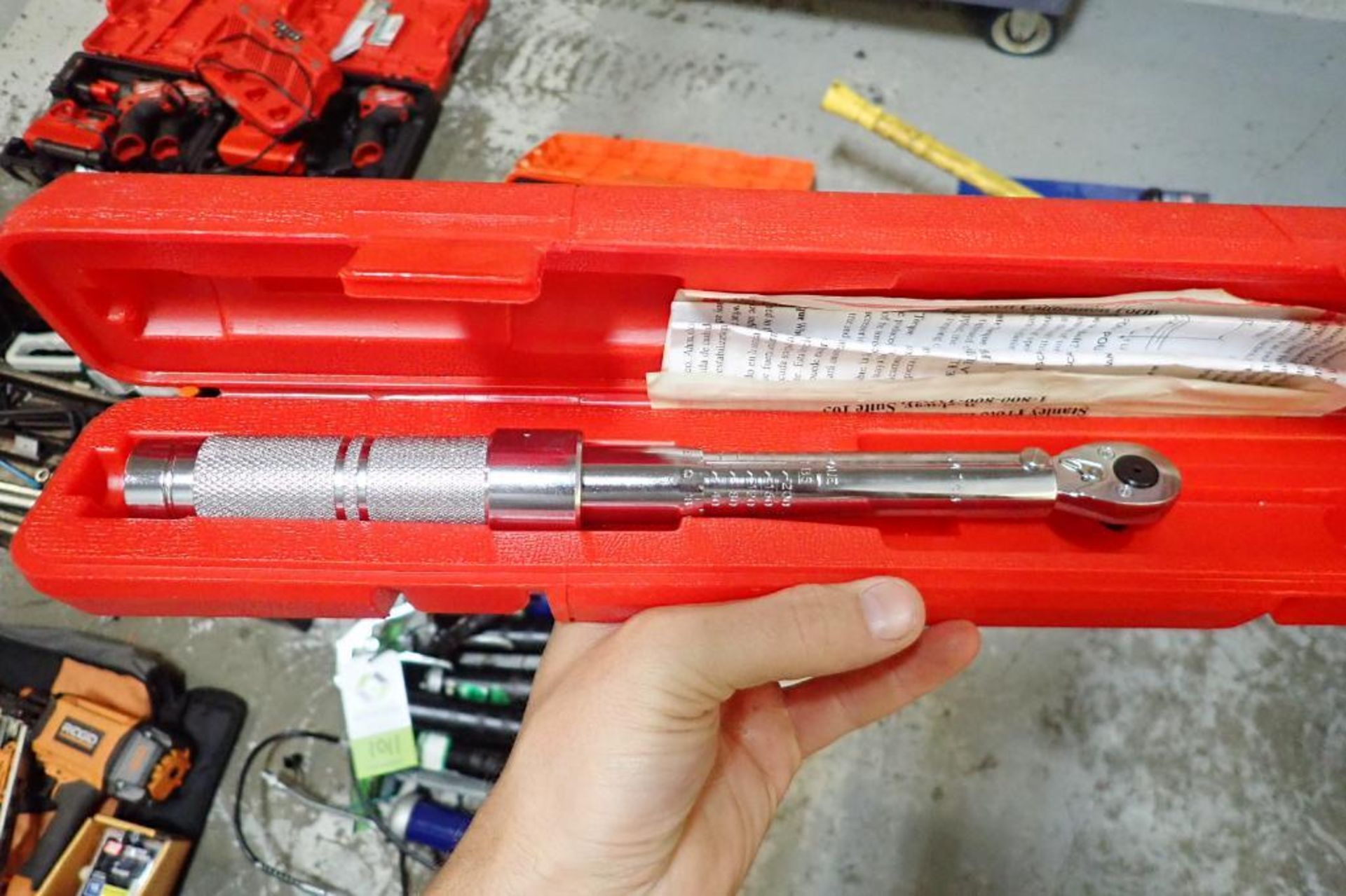 Proto 3/8 drive torque wrench - ** Rigging Fee: $ 10 ** - Image 2 of 2