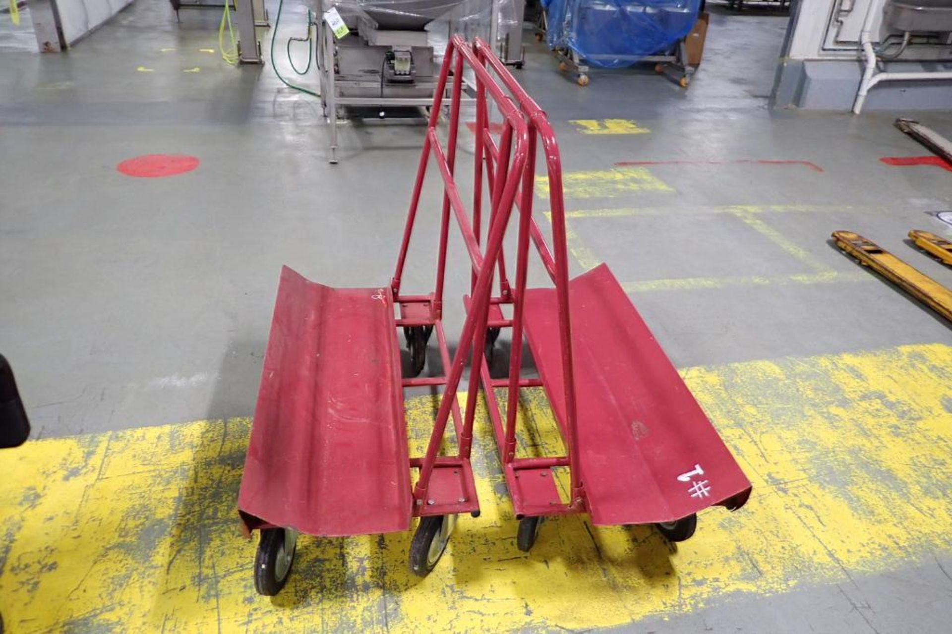 Slip sheet cart, 48 in. long x 15 in. wide (#7, #1) - ** Rigging Fee: $ 50 ** - Image 2 of 4