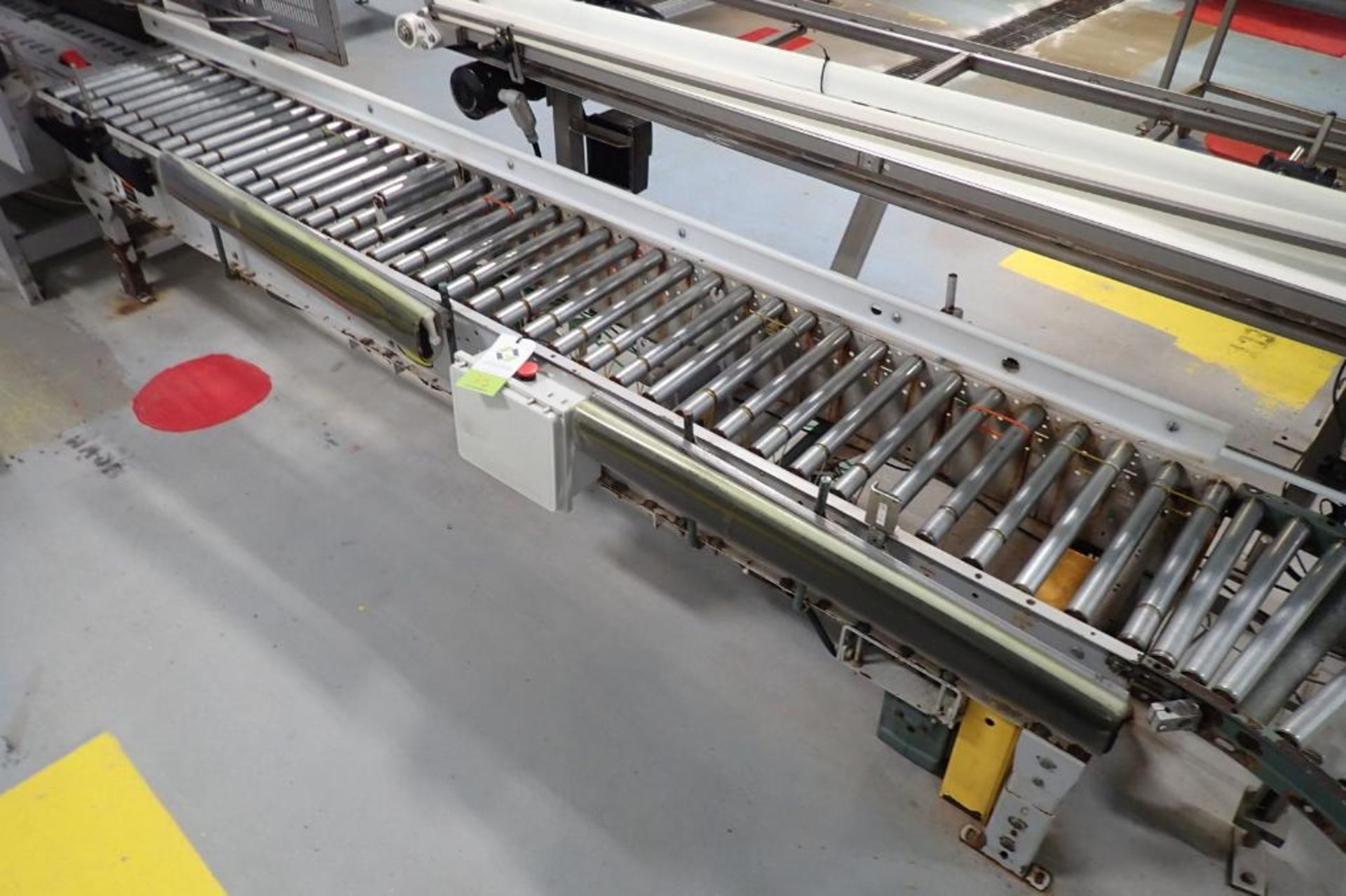 Hytrol powered roller conveyor, 120 in. long x 15 in. wide x 24 in. tall - ** Rigging Fee: $ 50 ** - Image 2 of 5