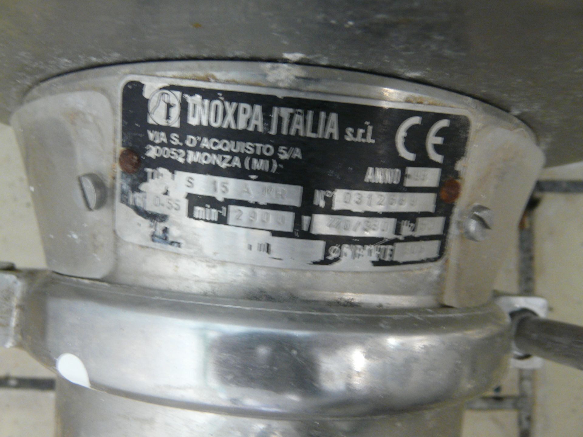 INOXPA stainless steel Pump - Image 3 of 3