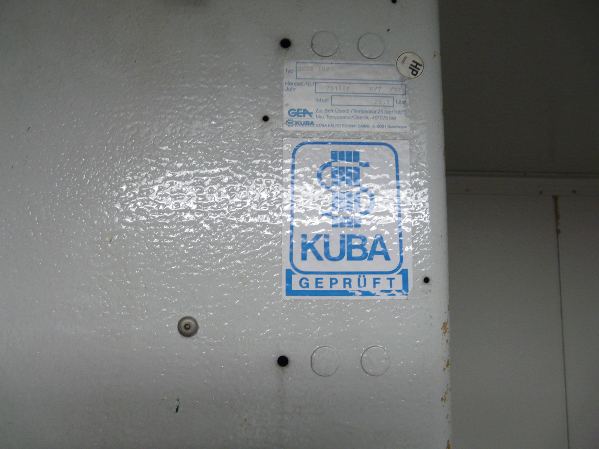 KUBA SGBE102 Fridge Unit with 2 Fans ,235x45x62cm - Image 2 of 3
