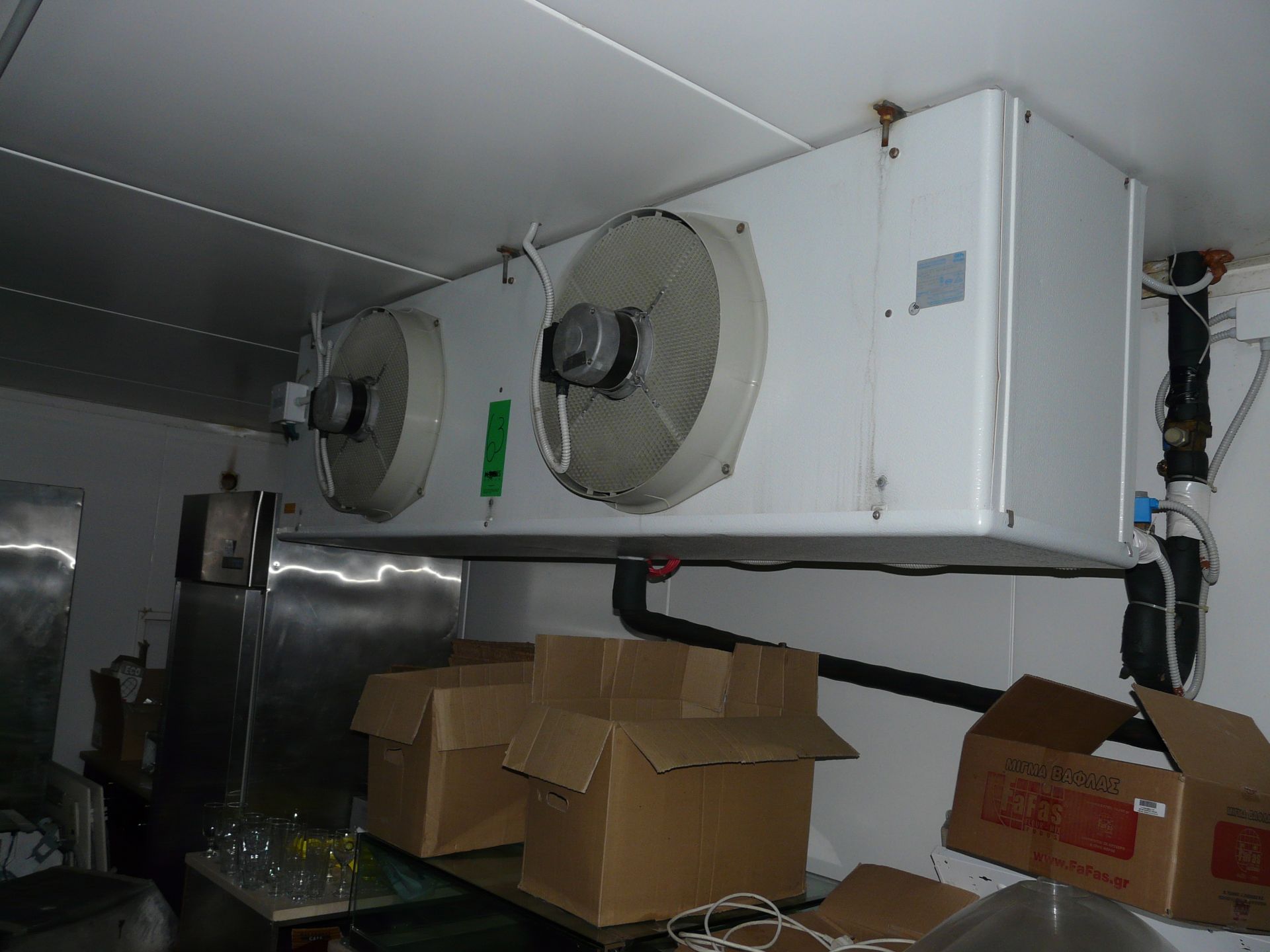 KUBA SGBE102 Fridge Unit with 2 Fans ,235x45x62cm