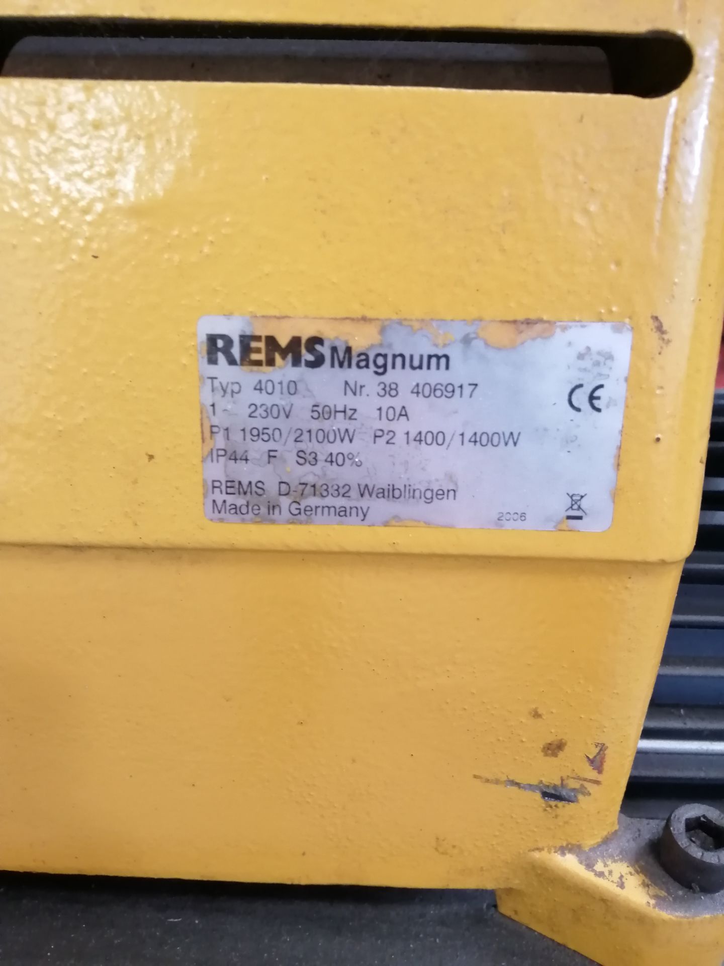 Rems Magnum 4010 Threader - Image 6 of 14