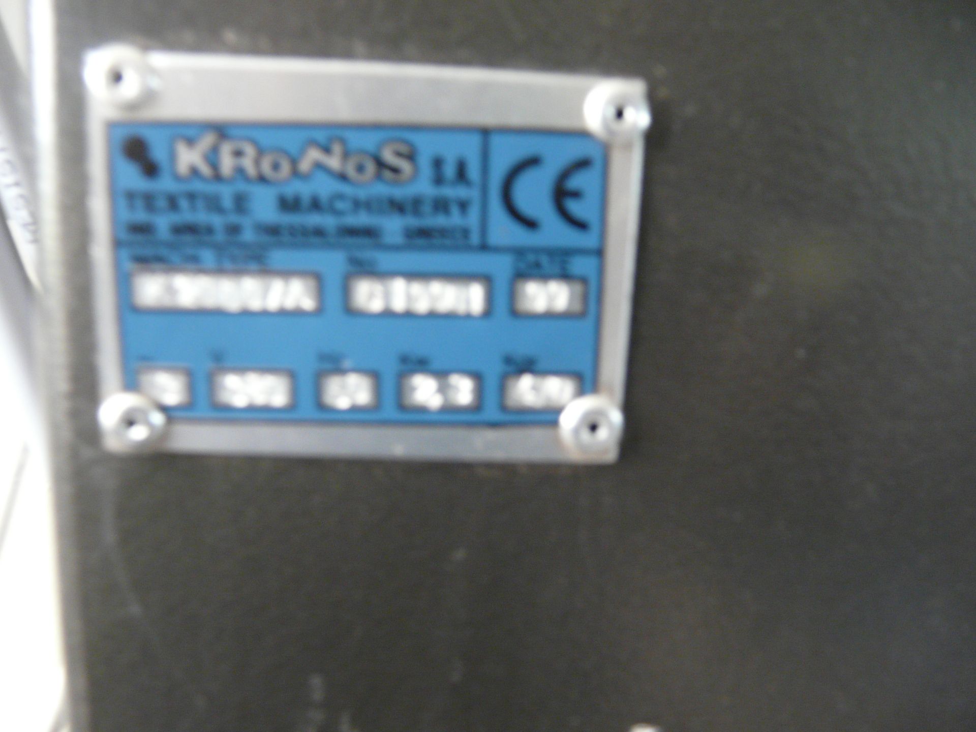 KRONOS CUTTER MODEL 99' - TYPE: K2000/A , 380V - Image 4 of 5