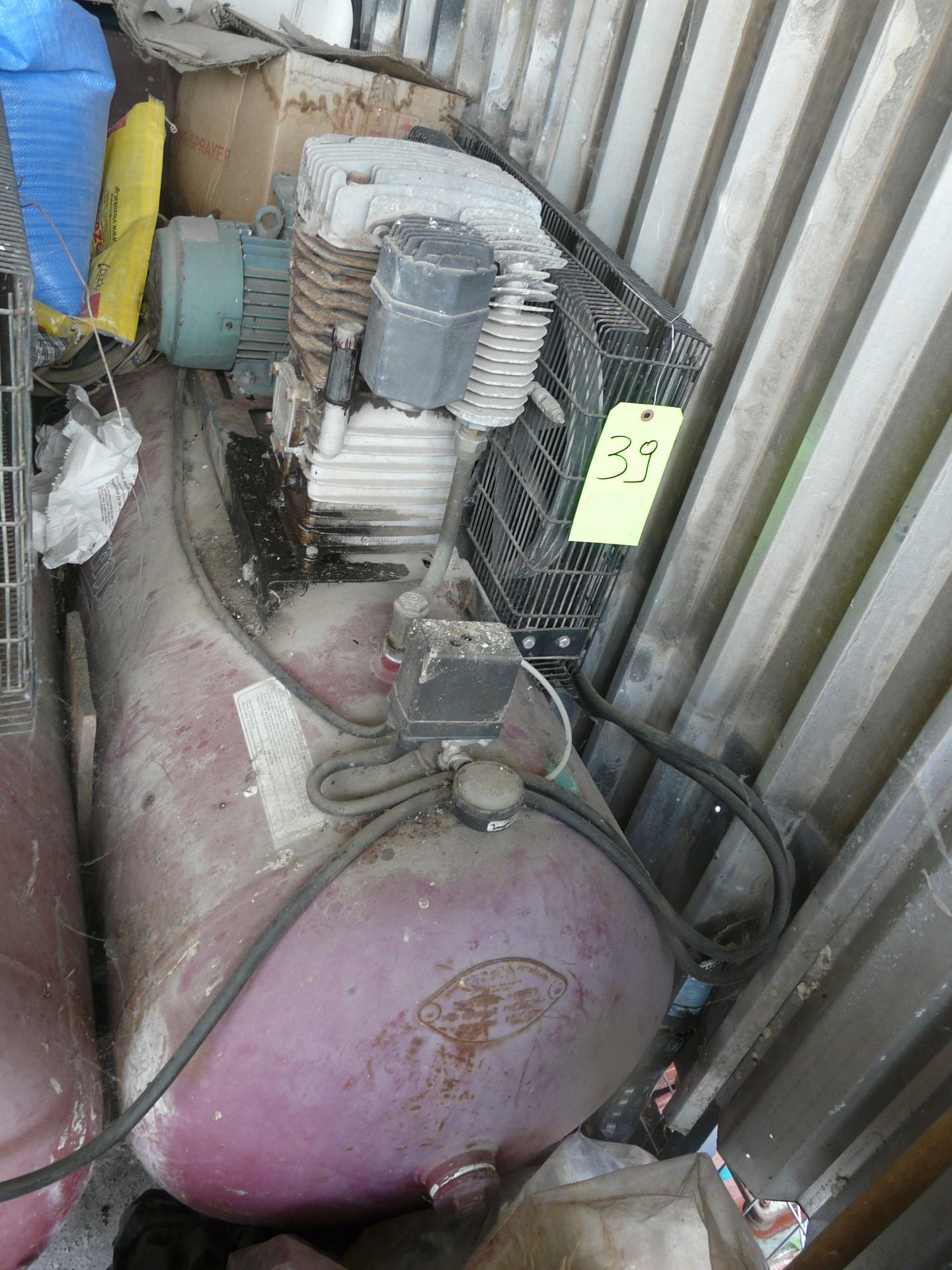 COMBI COMPRESSOR 500LT 11 BAR - YEAR 2008 , 3PHASE