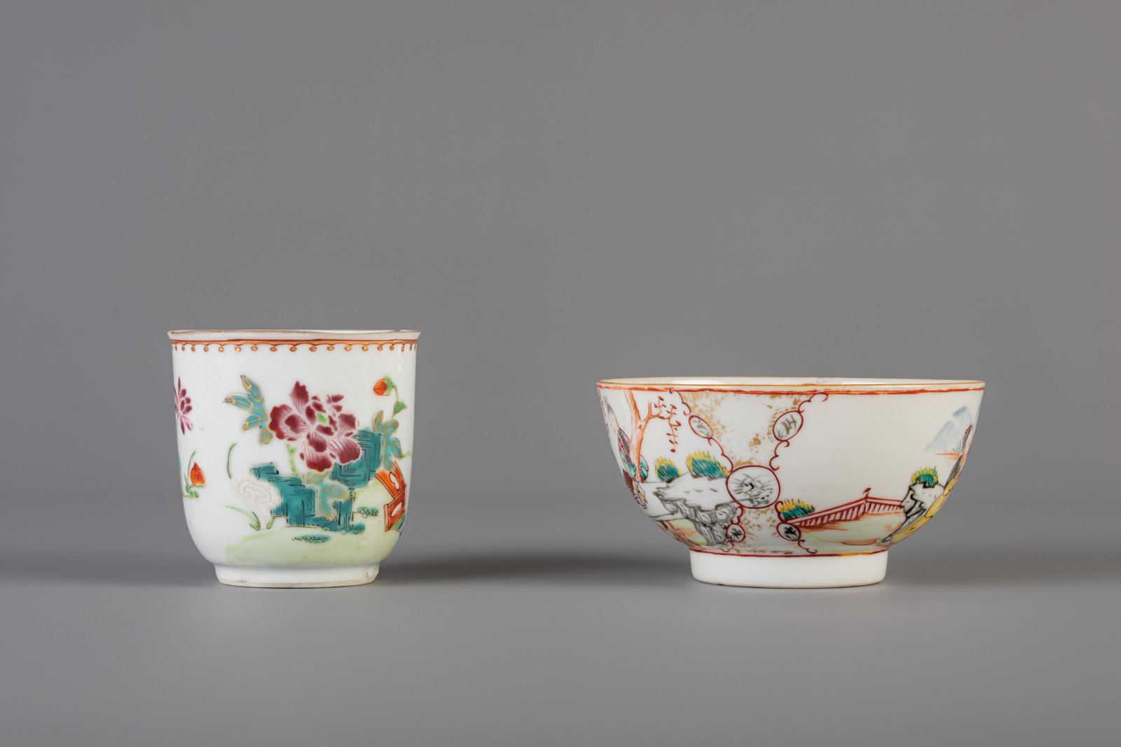 A varied collection of Chinese porcelain, 18th/19th C. - Image 9 of 13