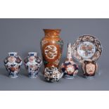 A collection of Japanse Imari and Kutani porcelain, Edo/Meiji, 18th/19th C.