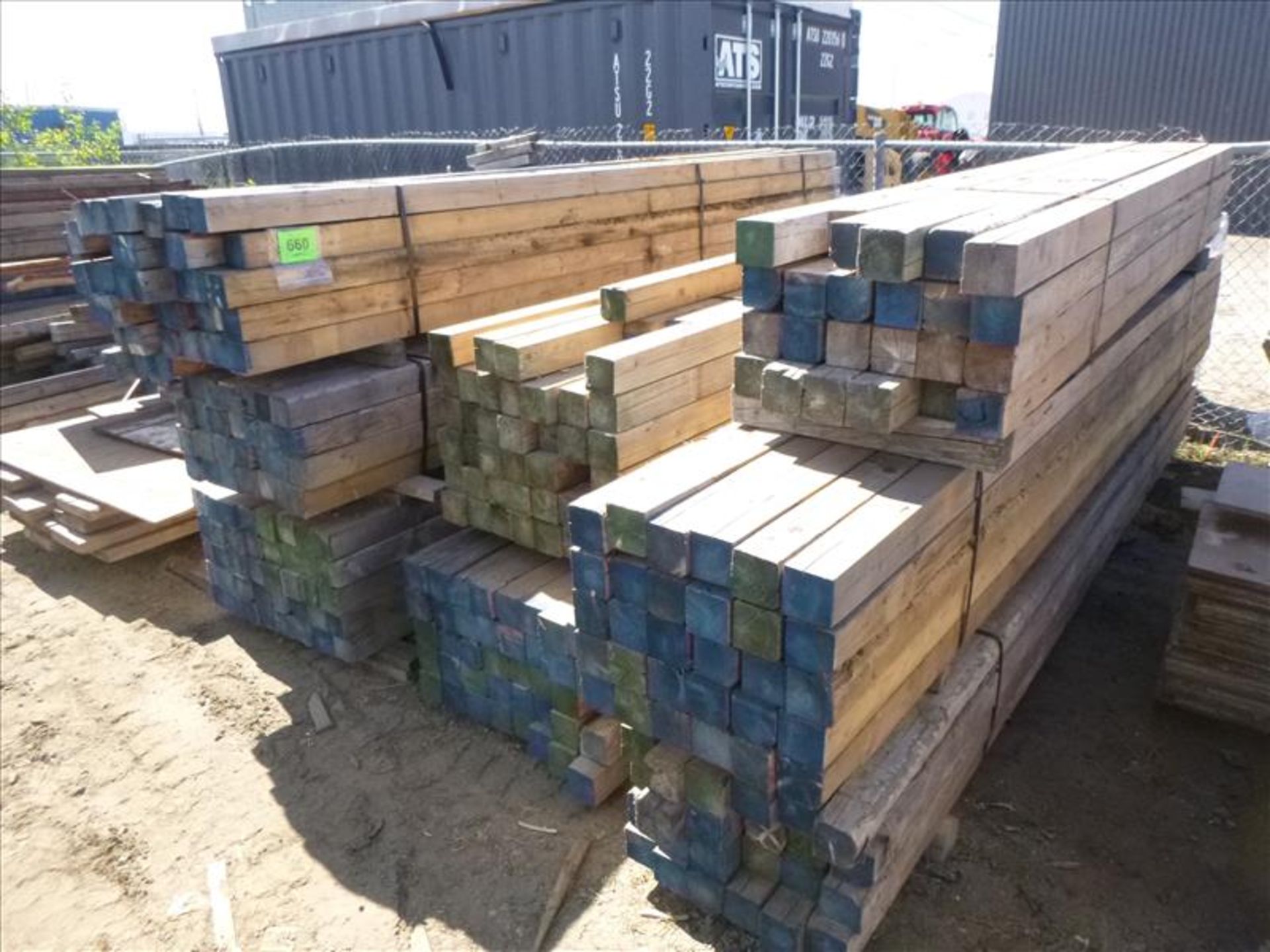 large quantity of misc. lumber (located at 166 Rue Maltais)