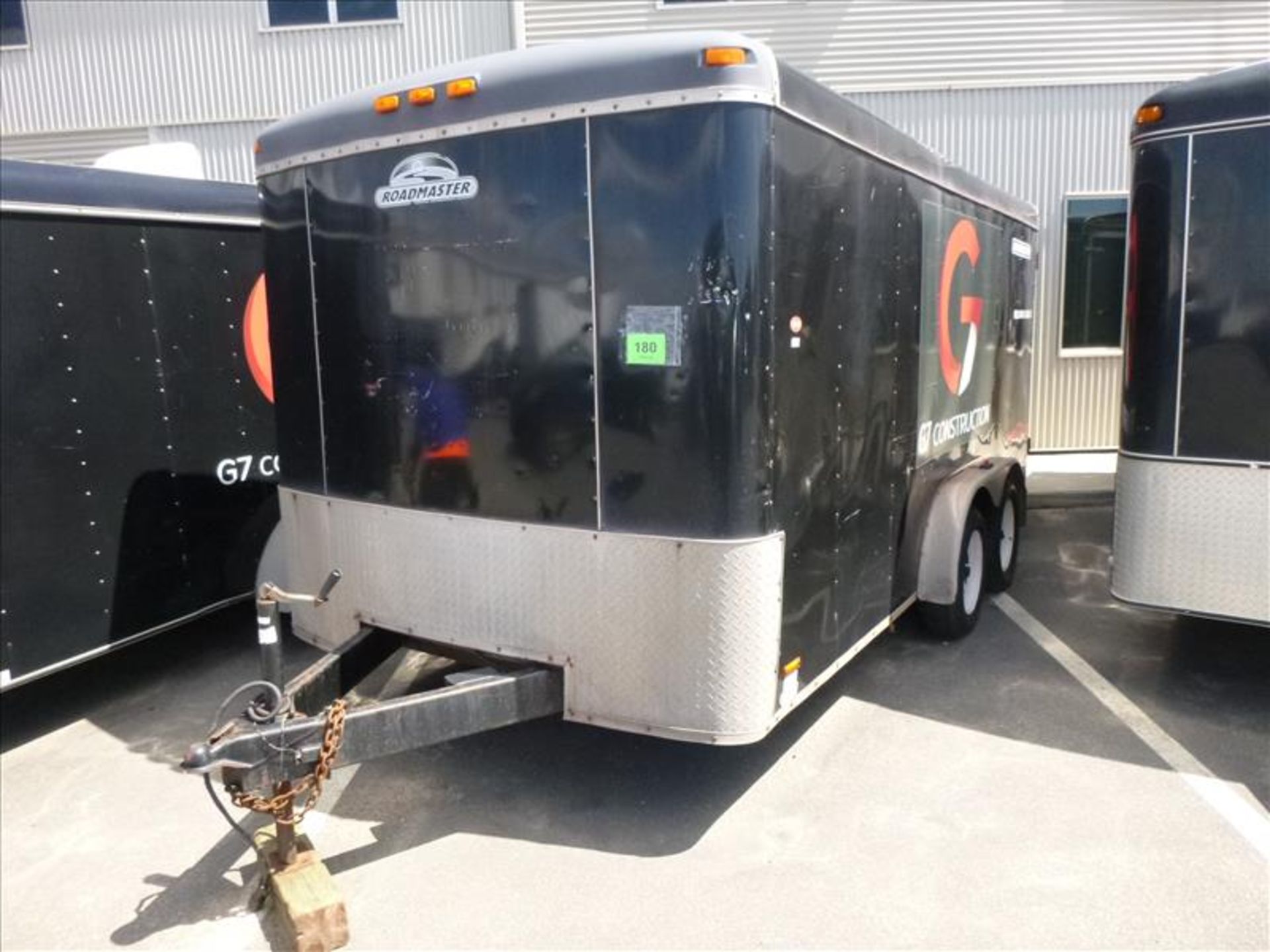 RoadMaster enclosed trailer, mod. RME714TA2, VIN 5DT211F2171060796 (2007), tandem-axle, unit no.