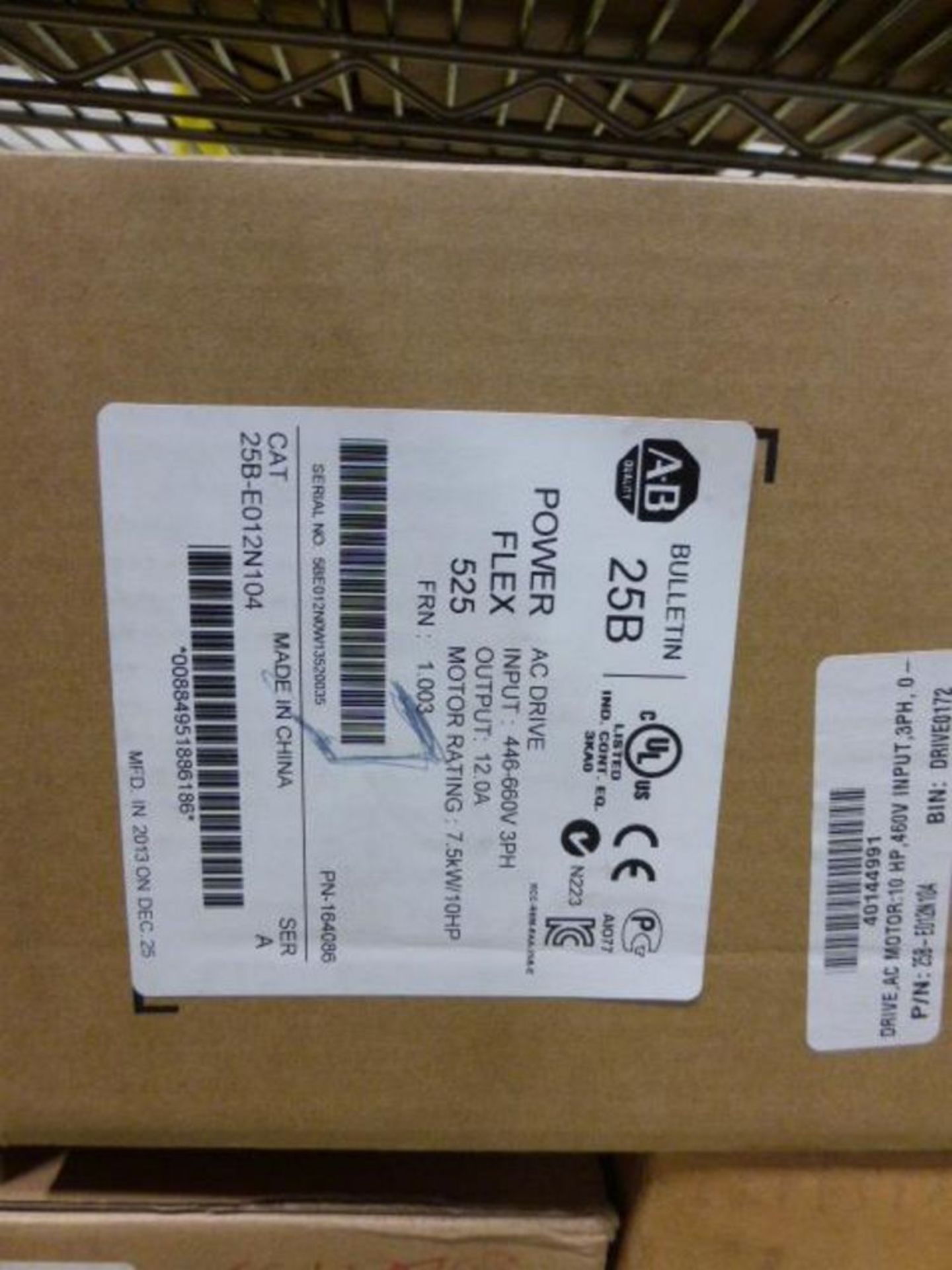 (5) Allen Bradley Power Flex variable frequency drive, (2) 15 hp, (2) 10 hp, (1) 5 hp [1st Flr - Image 3 of 3