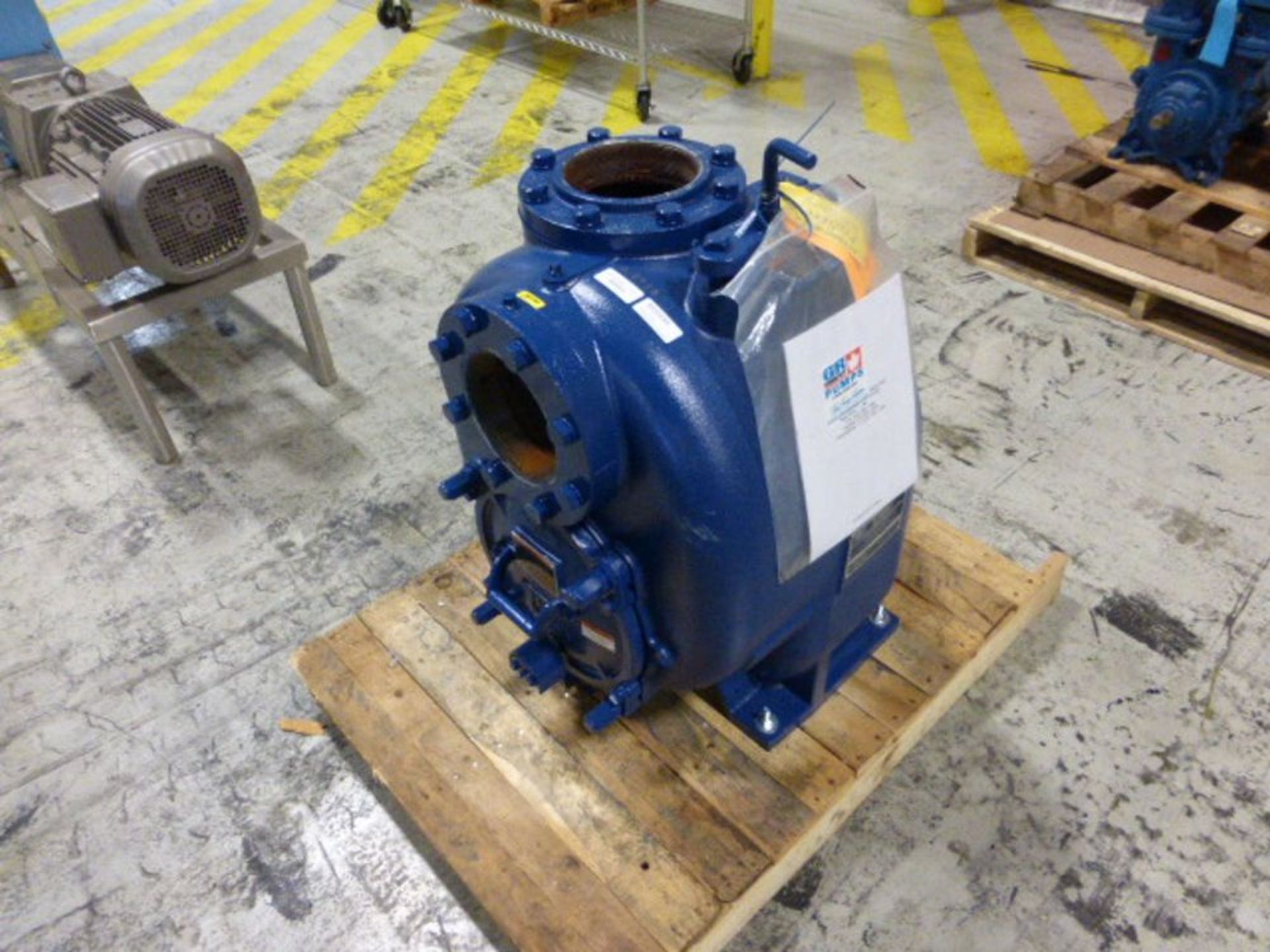 Gorman Rupp 6 in x 6 in trash pump, model T6A61SB, ser. no 1616540 [1st Flr Main Shipping Area]