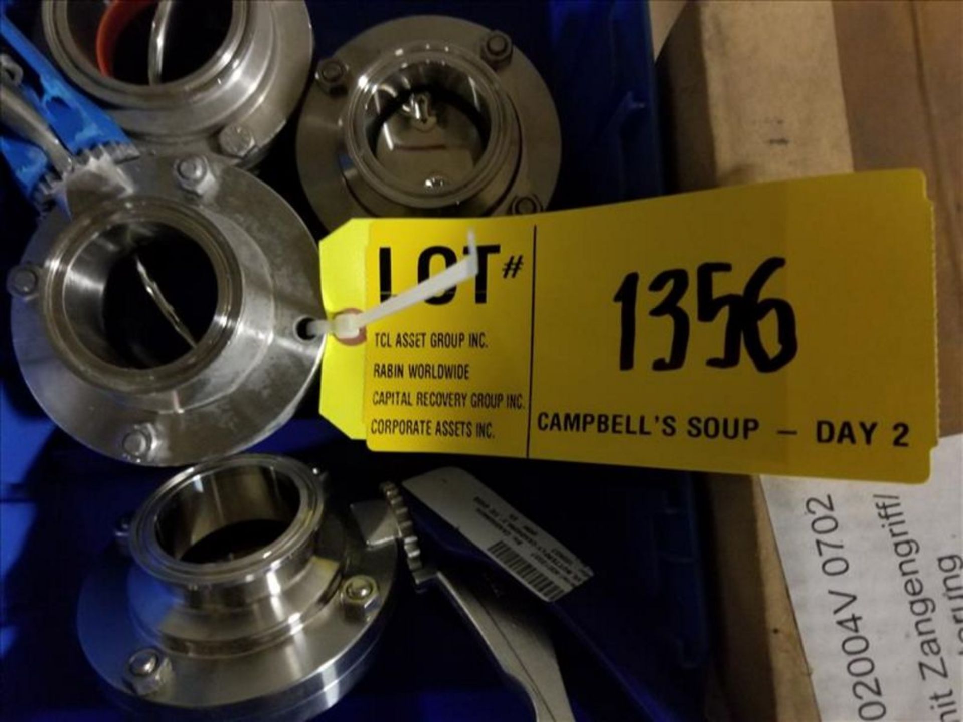 (35) 2 in Stainless Butterfly Valves [Across from 1st Flr Cage Area] - Image 3 of 4