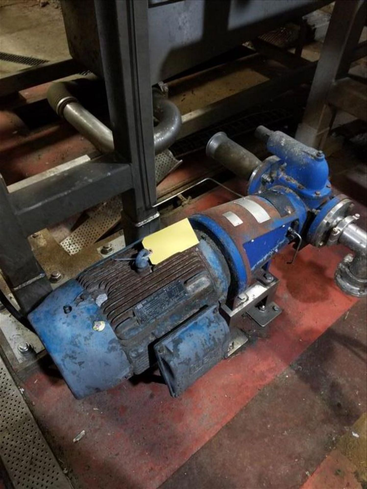 Hayward Gordon gear pump mod. no. 6P81EFMIU3B2 ser. no. HG328642 7. 5hp, 850rpm, 90gallons/min [