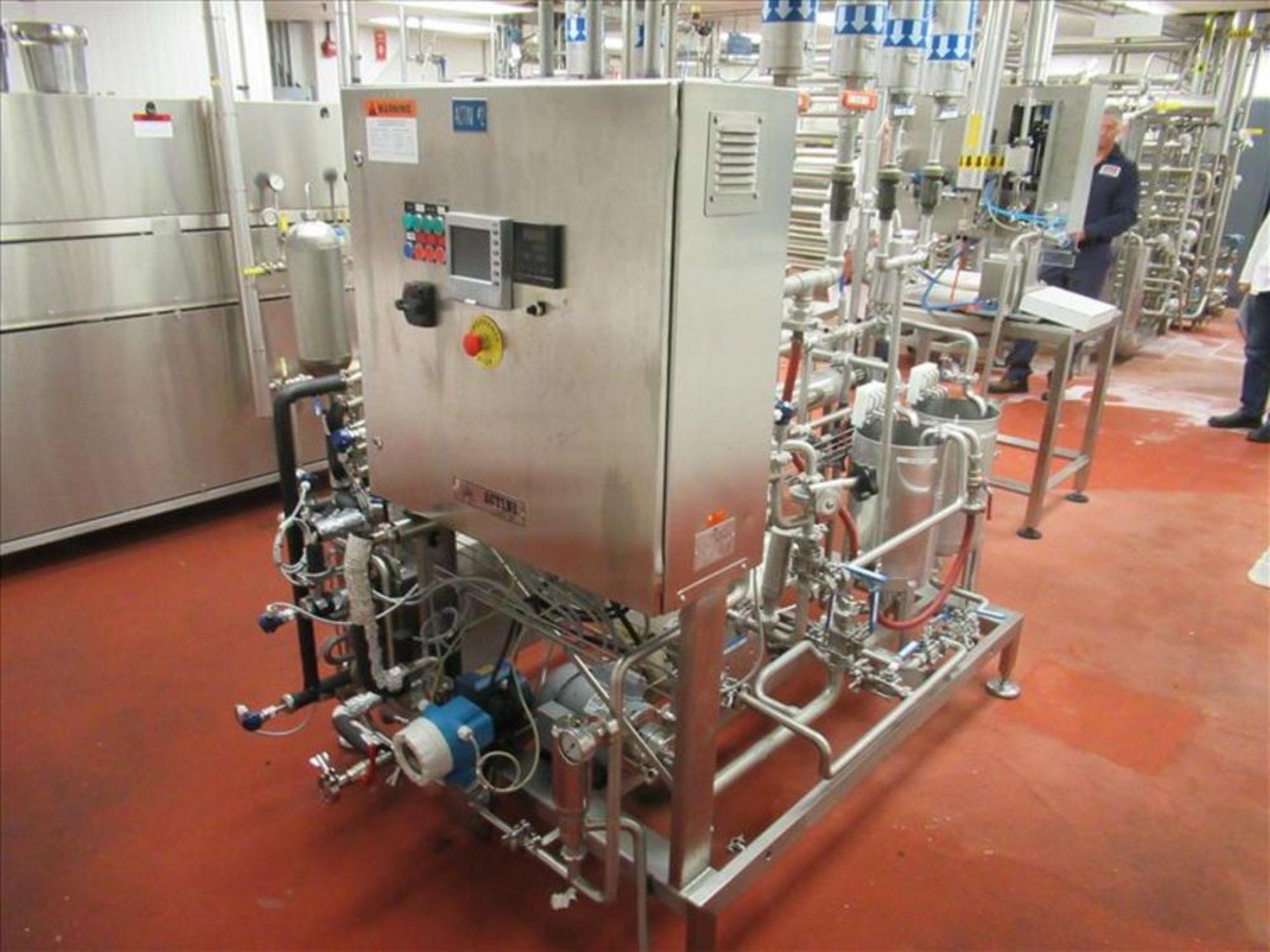 50L Actini #2 test production skid mod. no. N - 2690 soup sterilizer skid, 2. 5 / 13gallons per - Image 3 of 3