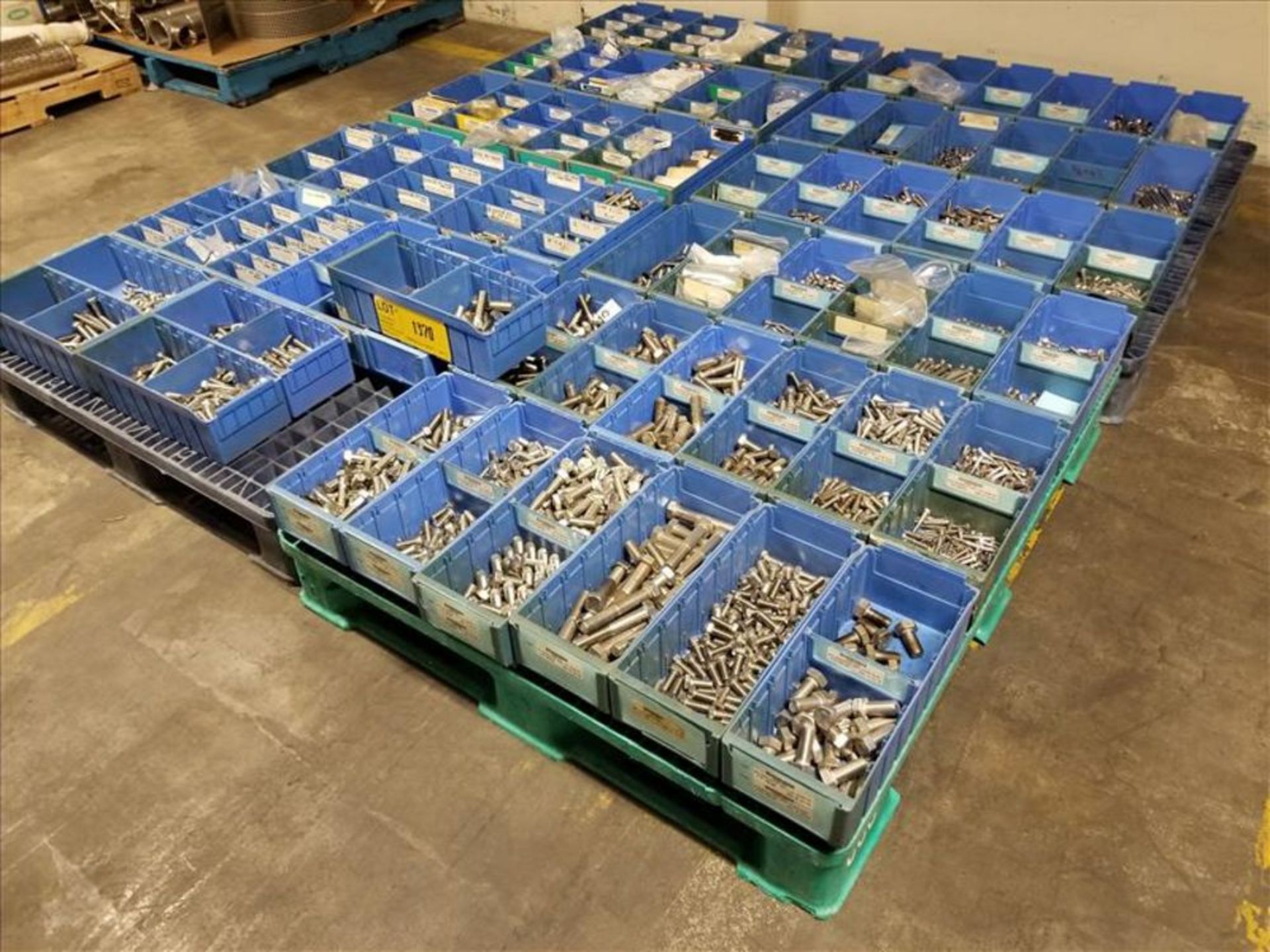 Lot of 316/340 Stainless Nuts, Bolts, Washers (4 Pallets) [Across from 1st Flr Cage Area] - Image 2 of 4