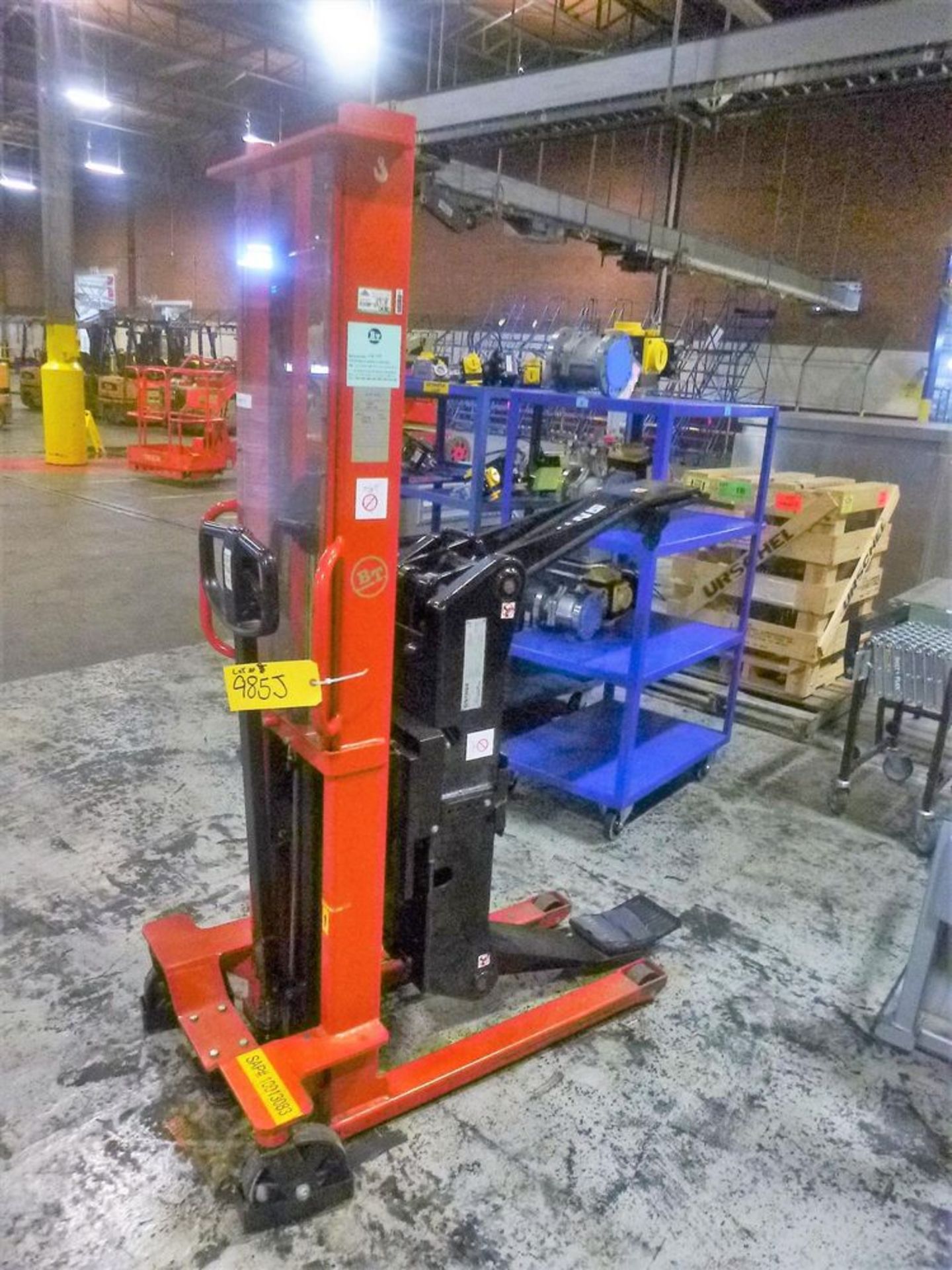 BT/Nymek portable roll-lifter, mod. RMR300, 325 kg. cap. [1st Floor, Warehouse]