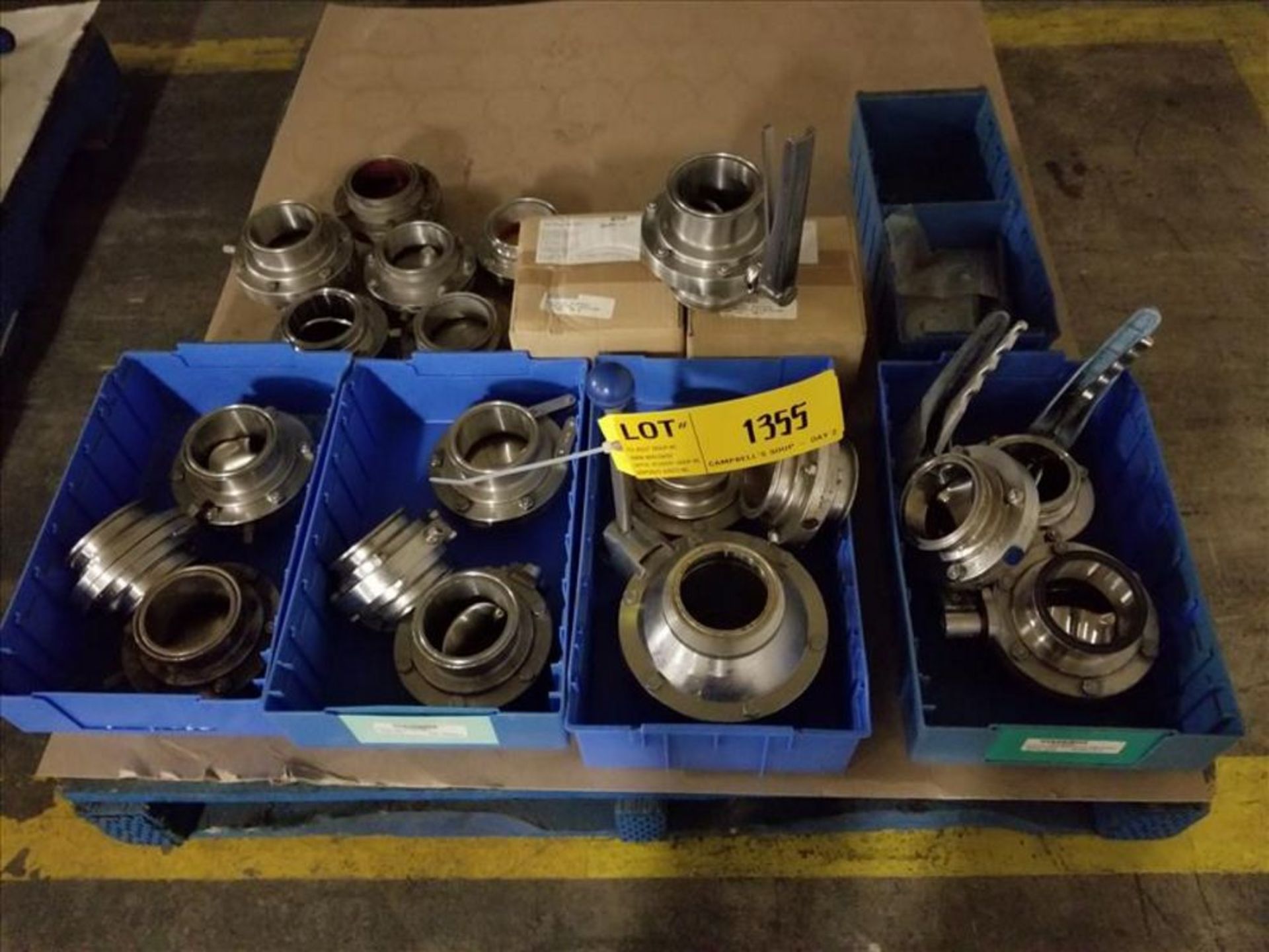 (21) 3 in Stainless Butterfly Valves [Across from 1st Flr Cage Area]