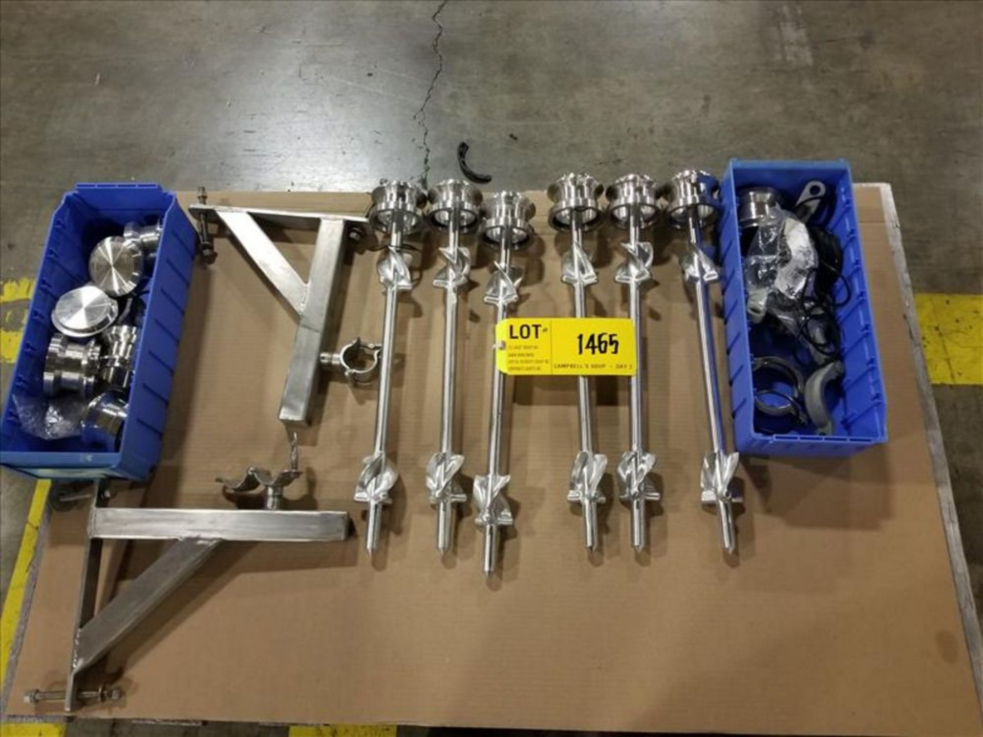 Lot Stainless Agitator Shafts for Static Mixer