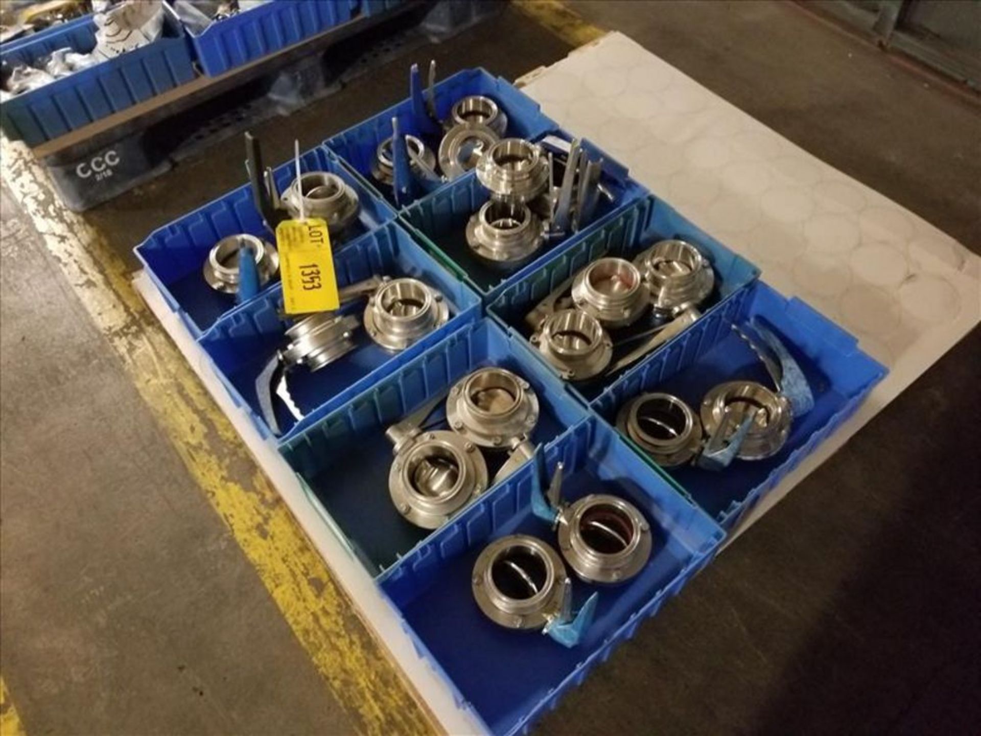 (20) 3 in Stainless Butterfly Valves [Across from 1st Flr Cage Area] - Image 4 of 4