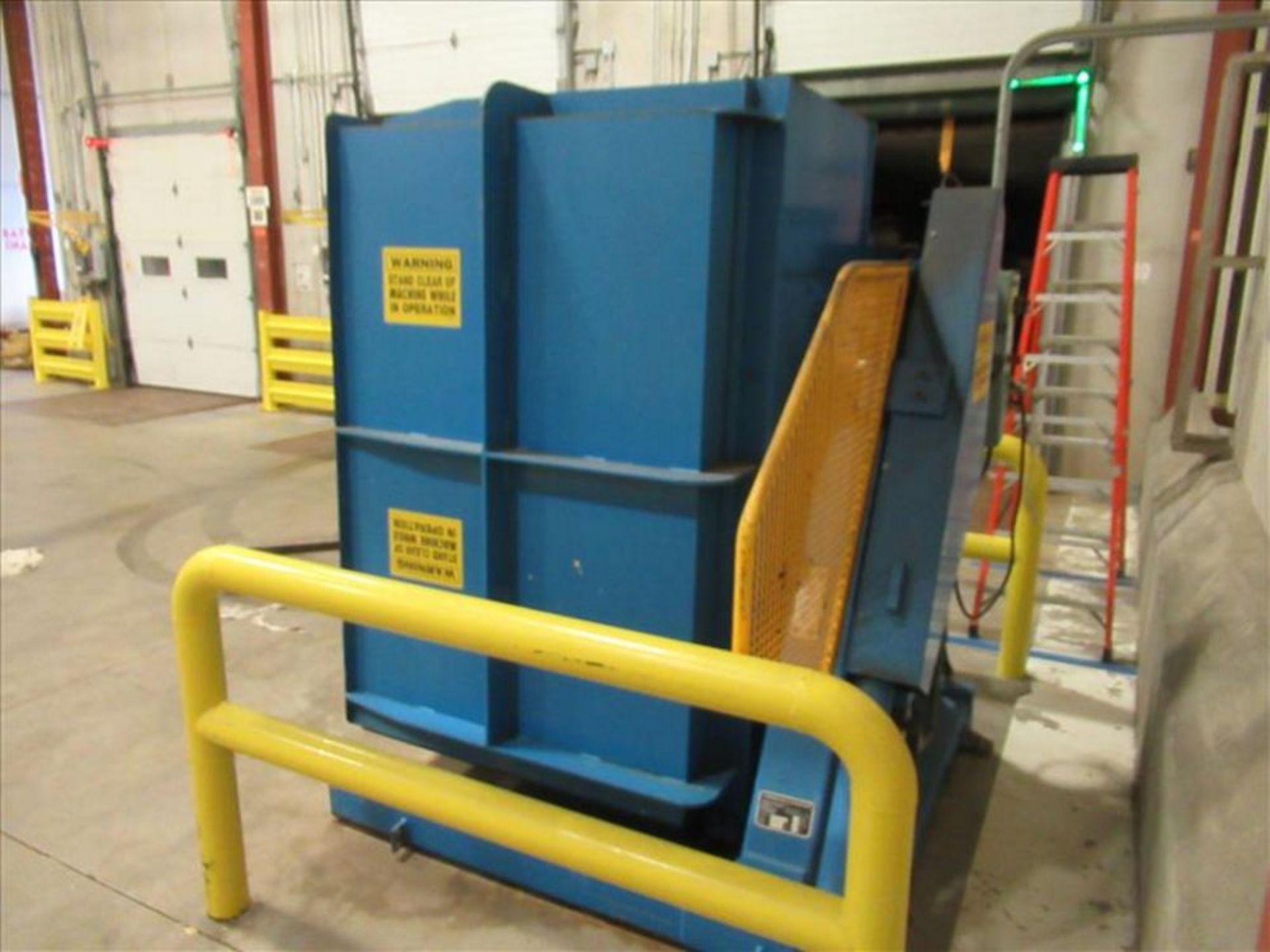 Premier pallet inverter ser. no. B13A2473 4500lbs pallet capacity located on upper shipping dock [ - Image 2 of 3