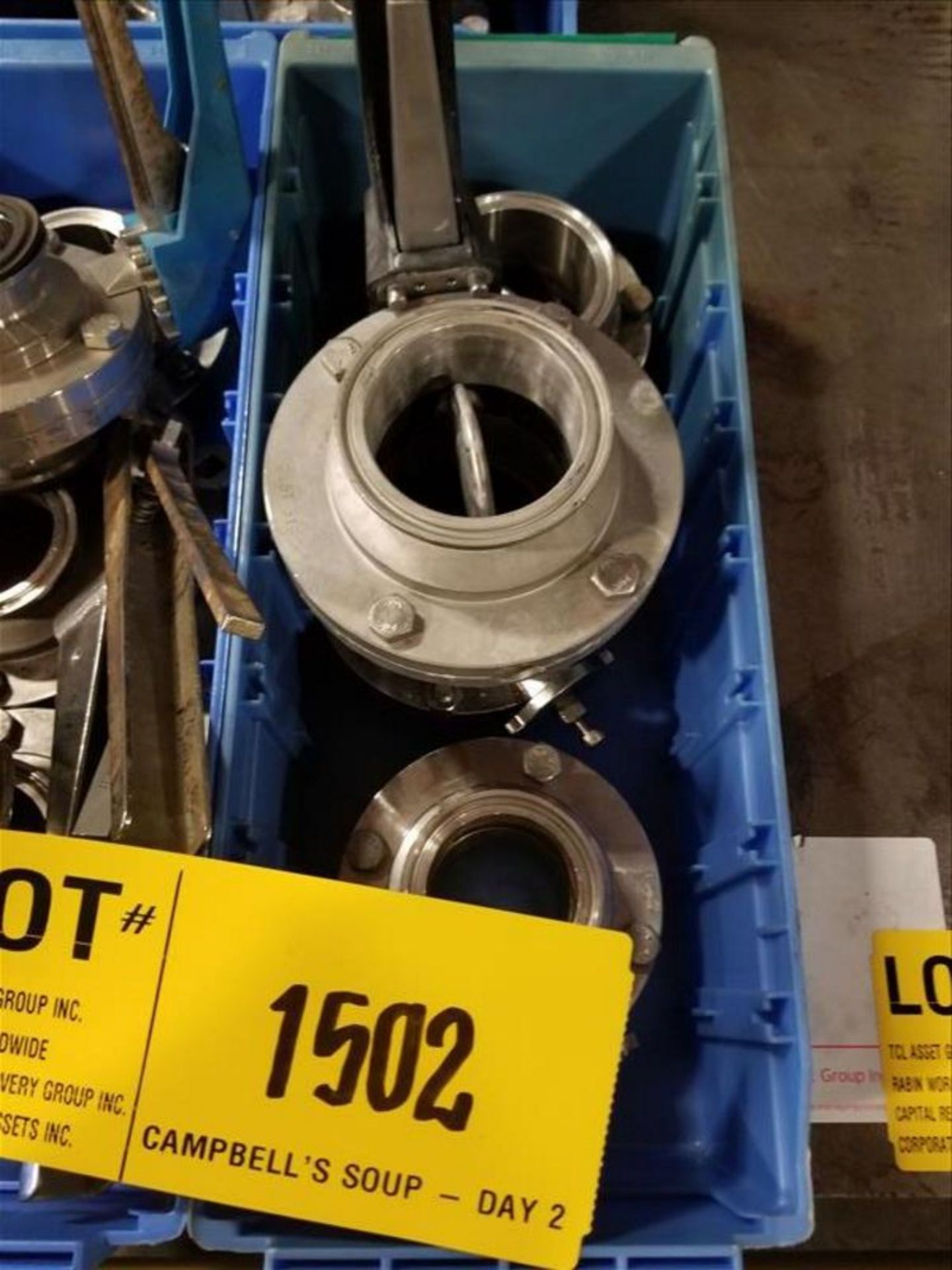 (22) assorted butterfly valves - approx (14) 2 in. (7) 1 1/2 in. (1) 1/2 in. - Image 3 of 5