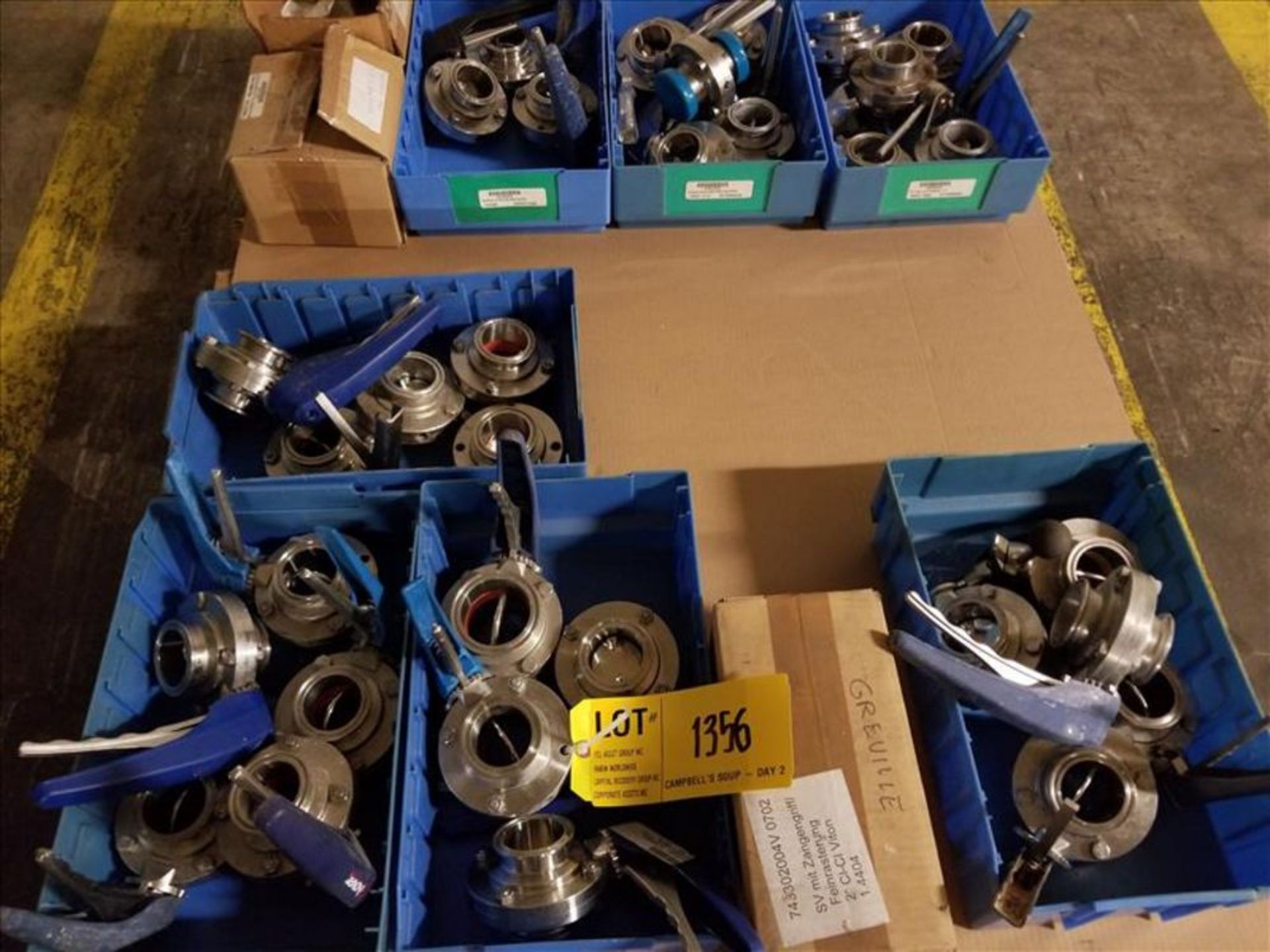 (35) 2 in Stainless Butterfly Valves [Across from 1st Flr Cage Area] - Image 2 of 4