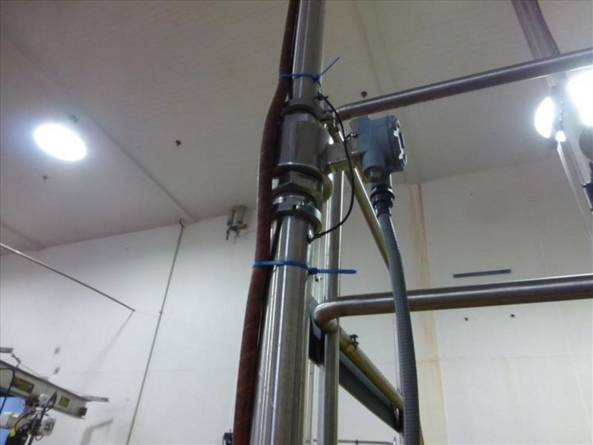 Tank discharge and pipework system includes(1) 6 in. dia Bunting magnet separator, (1) Rosemount - Image 4 of 7