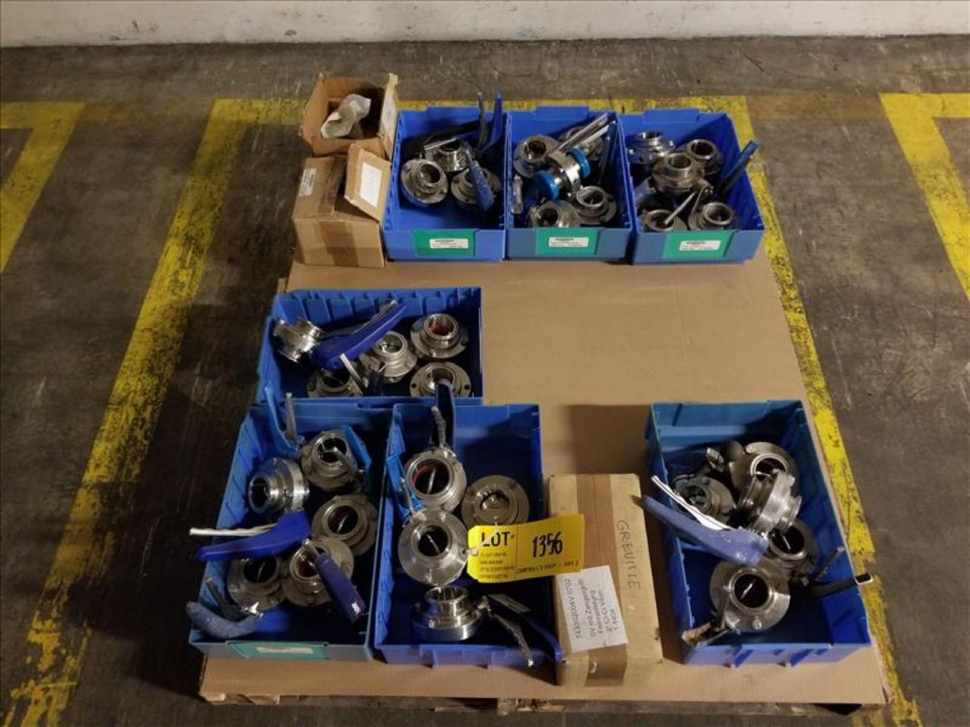 (35) 2 in Stainless Butterfly Valves [Across from 1st Flr Cage Area]