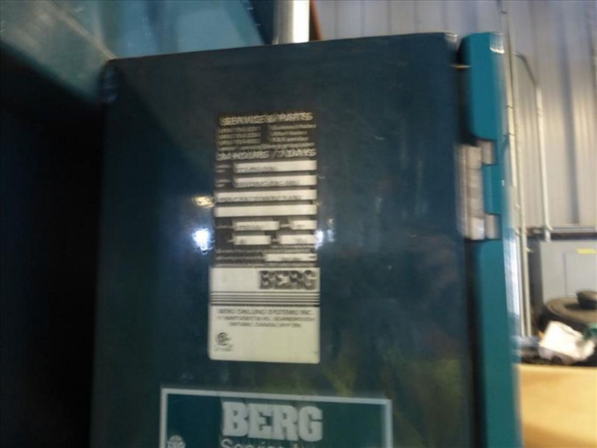Berg process tower tank pump package, skid mounted, model TT-578-2(30), s/n W01250C-EB1-1003, 60 hp,