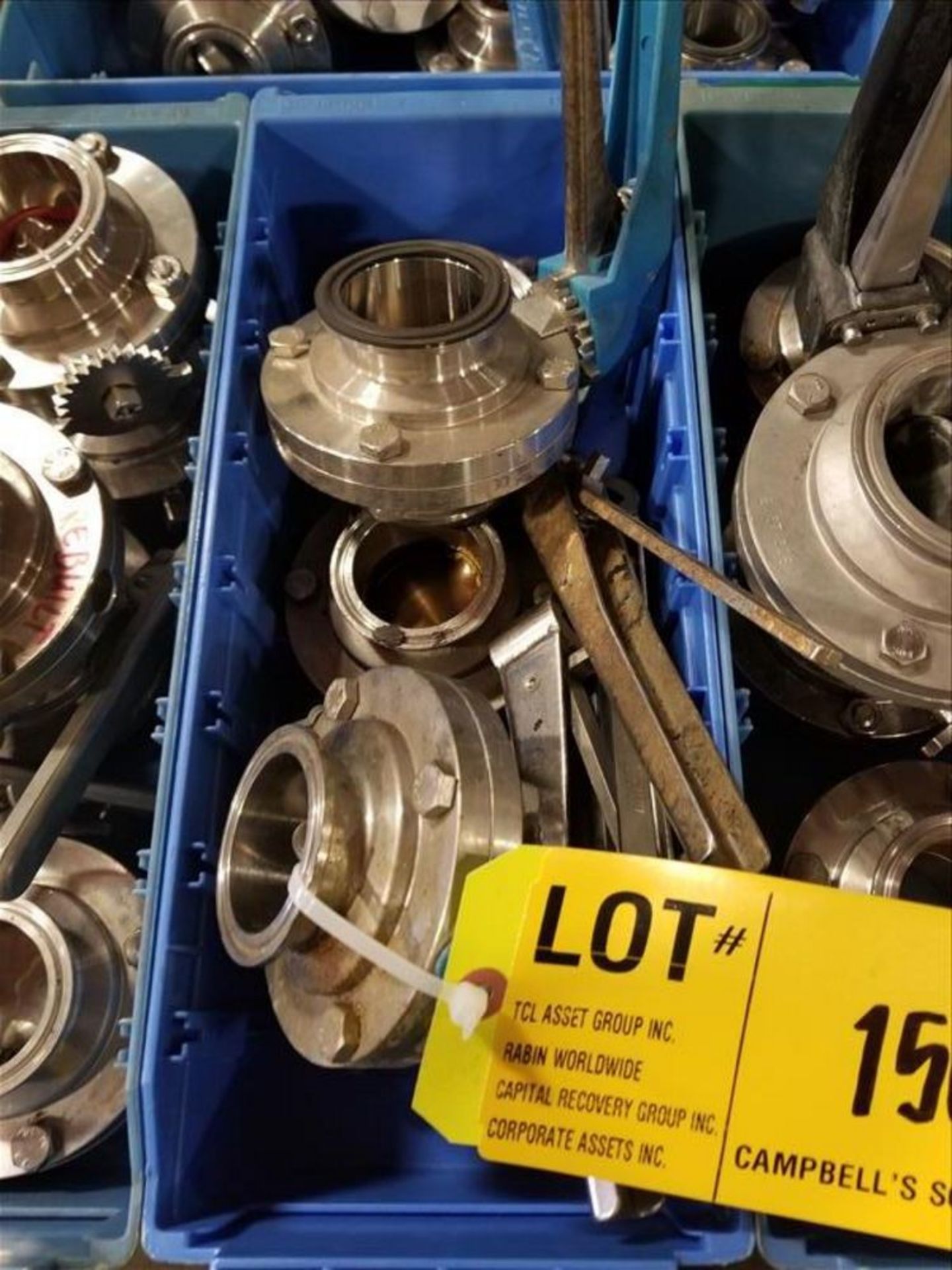 (22) assorted butterfly valves - approx (14) 2 in. (7) 1 1/2 in. (1) 1/2 in. - Image 2 of 5