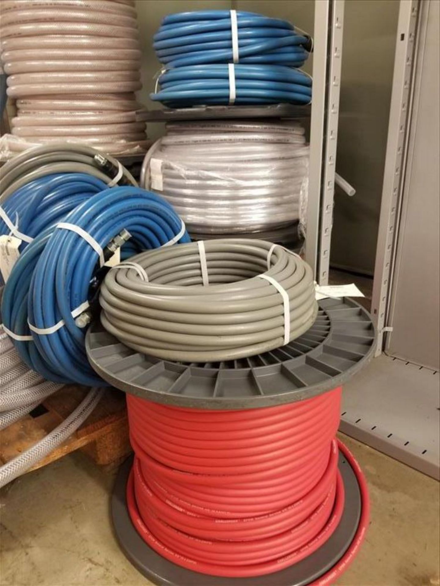 Lot of Assorted Hose with Rack [Proceed to Part Room] - Image 2 of 5