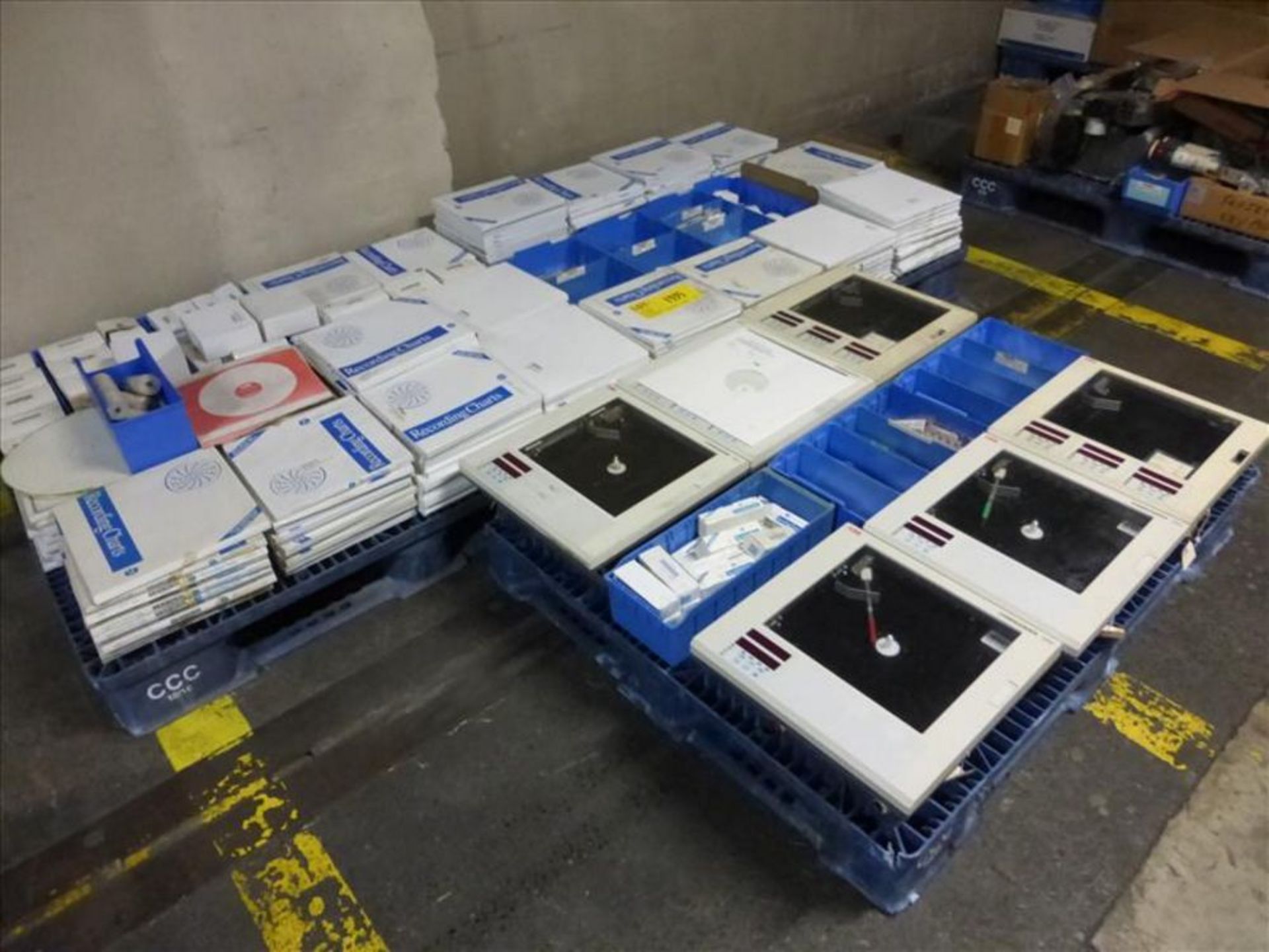 (6) ABB Chart Recorder with Chart Recorder Chart, Pen, Model 500 (3 Pallets) [Across from 1st Flr - Image 2 of 2