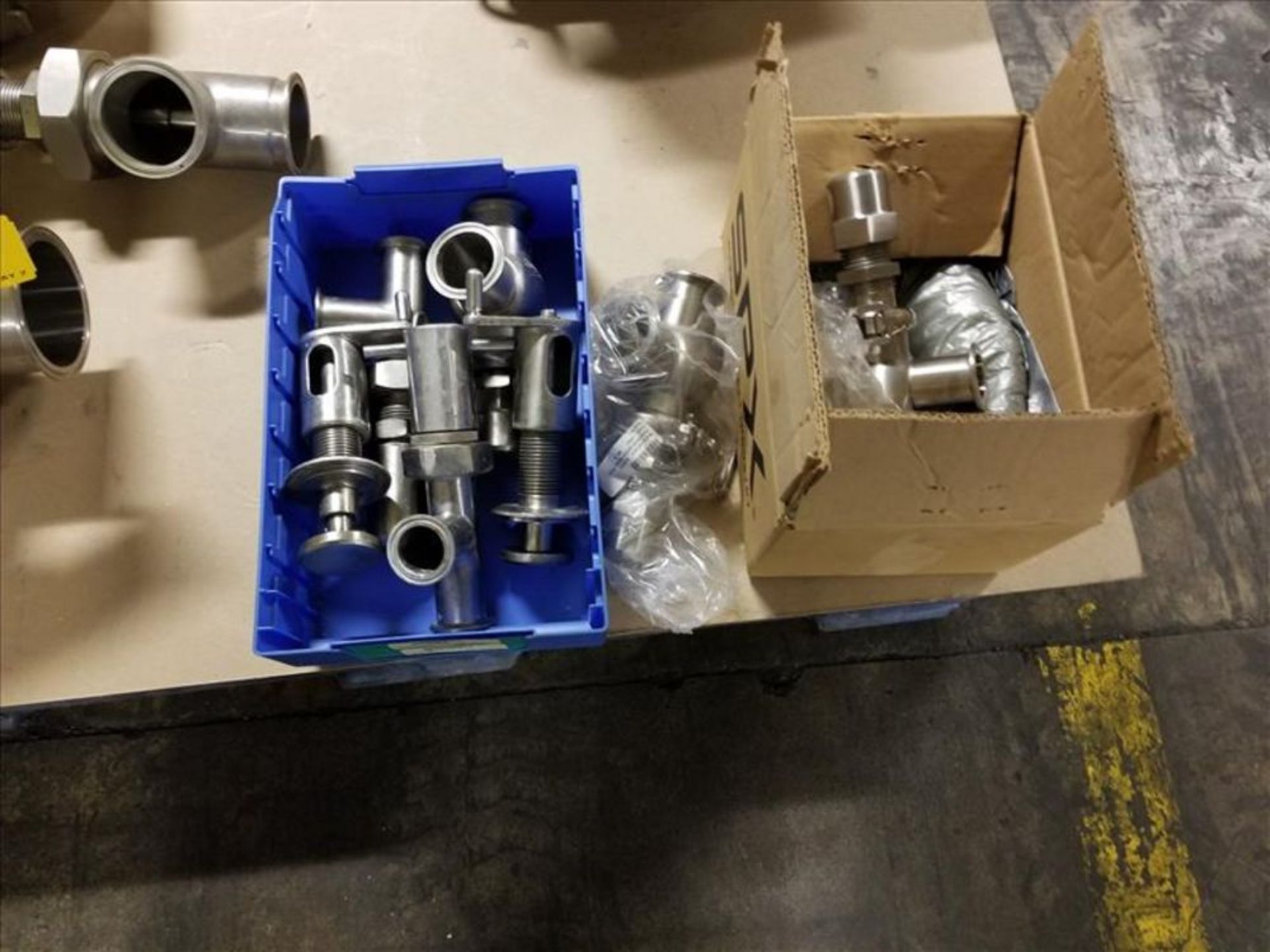 Lot of (2) Stainless 3-Way Valve, and (6) Pressure Relief / Throttle Valve [Across from 1st Flr Cage - Image 2 of 5