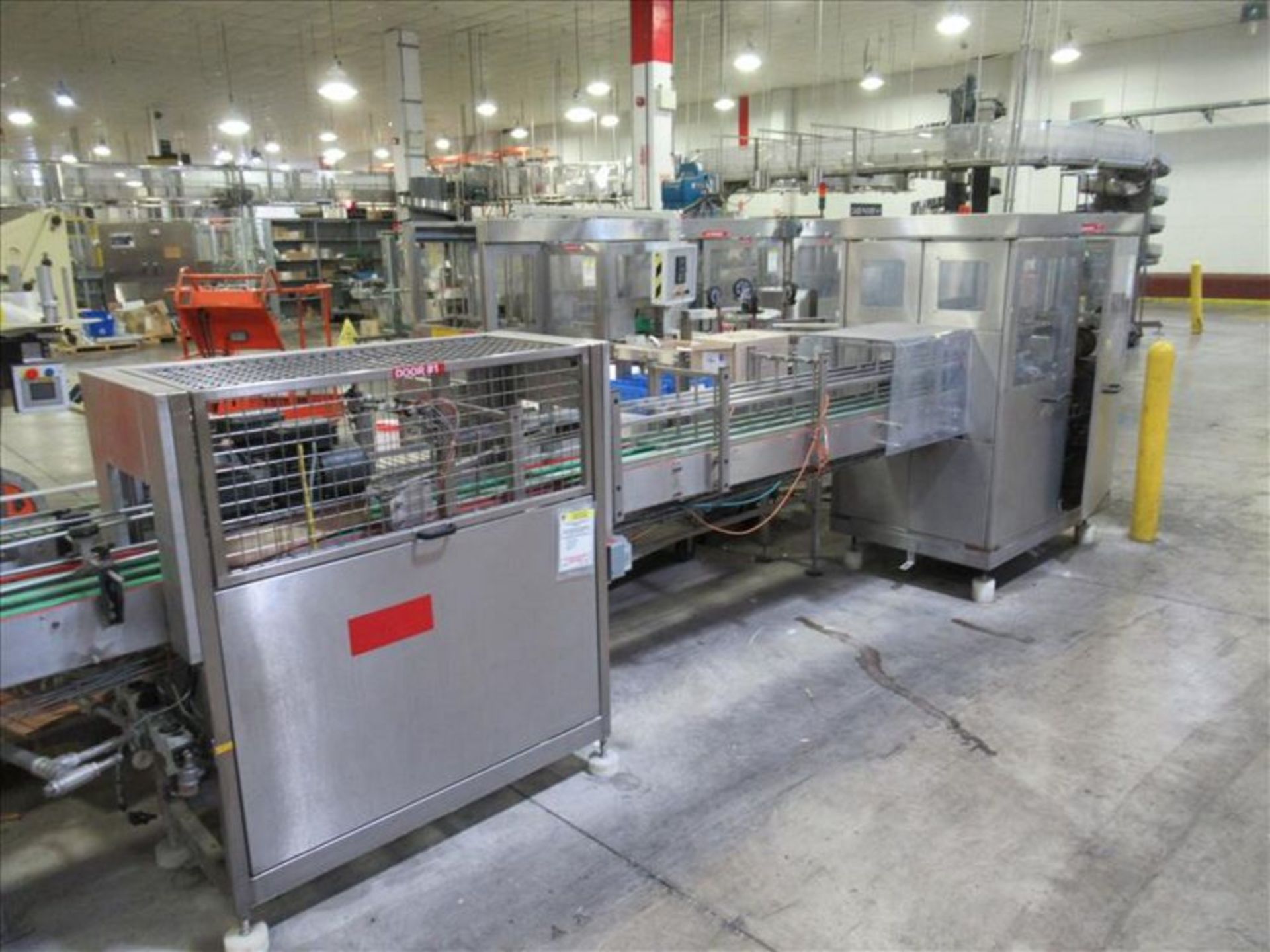 Condi Case Packer #1 ser. no. 15414-75 with infeed laner [Filling and Packing Line 1 ACC Pack]